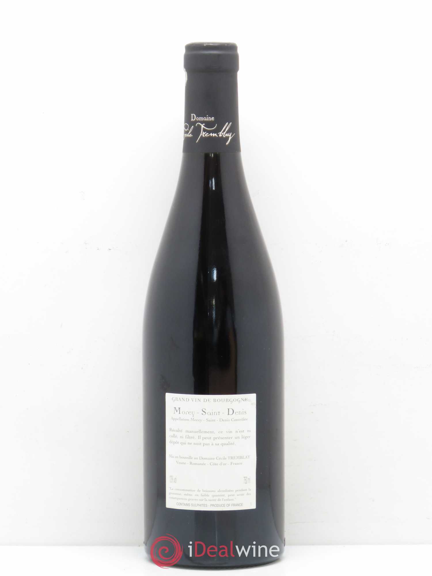 Morey-Saint-Denis Très Girard Cécile Tremblay 2010 - Lot de 1 bouteille - 1