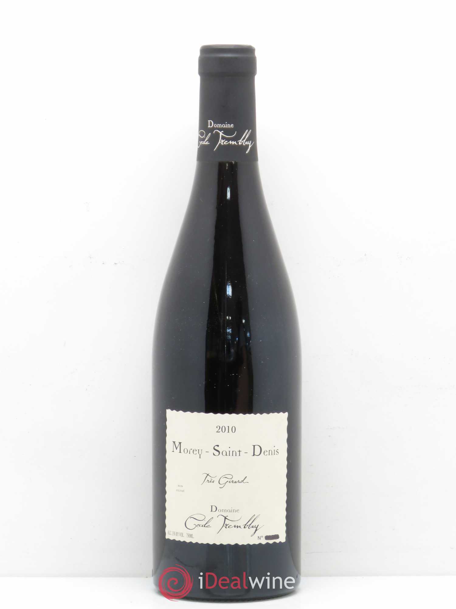Morey-Saint-Denis Très Girard Cécile Tremblay 2010 - Lot de 1 bouteille - 0