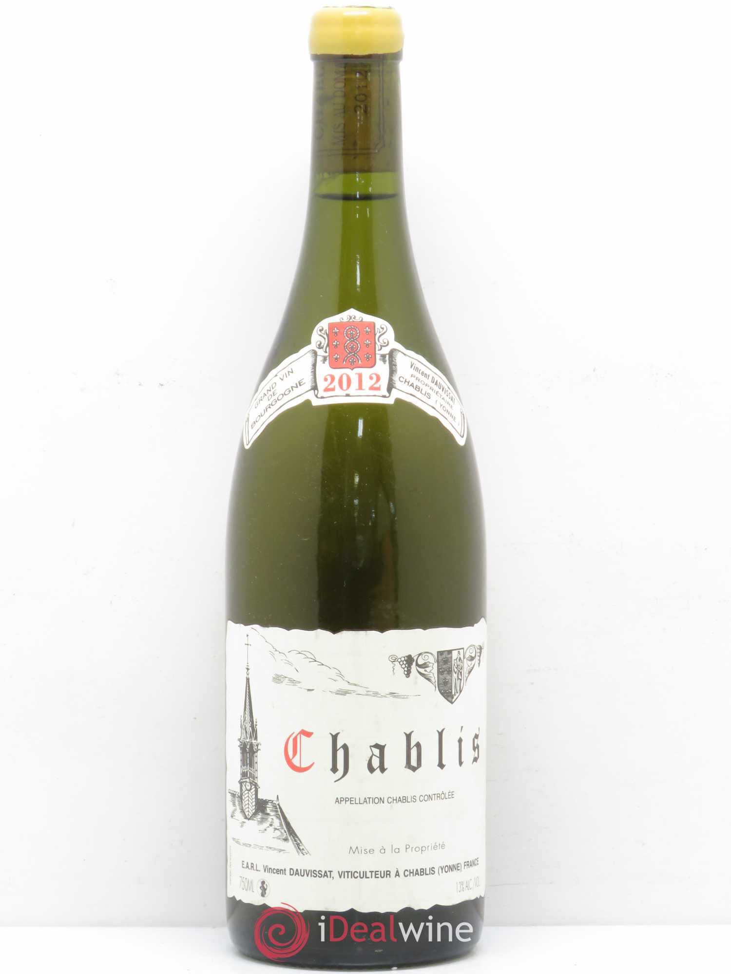 Chablis Vincent Dauvissat (Domaine) 2012 - Lot de 1 bouteille - 0