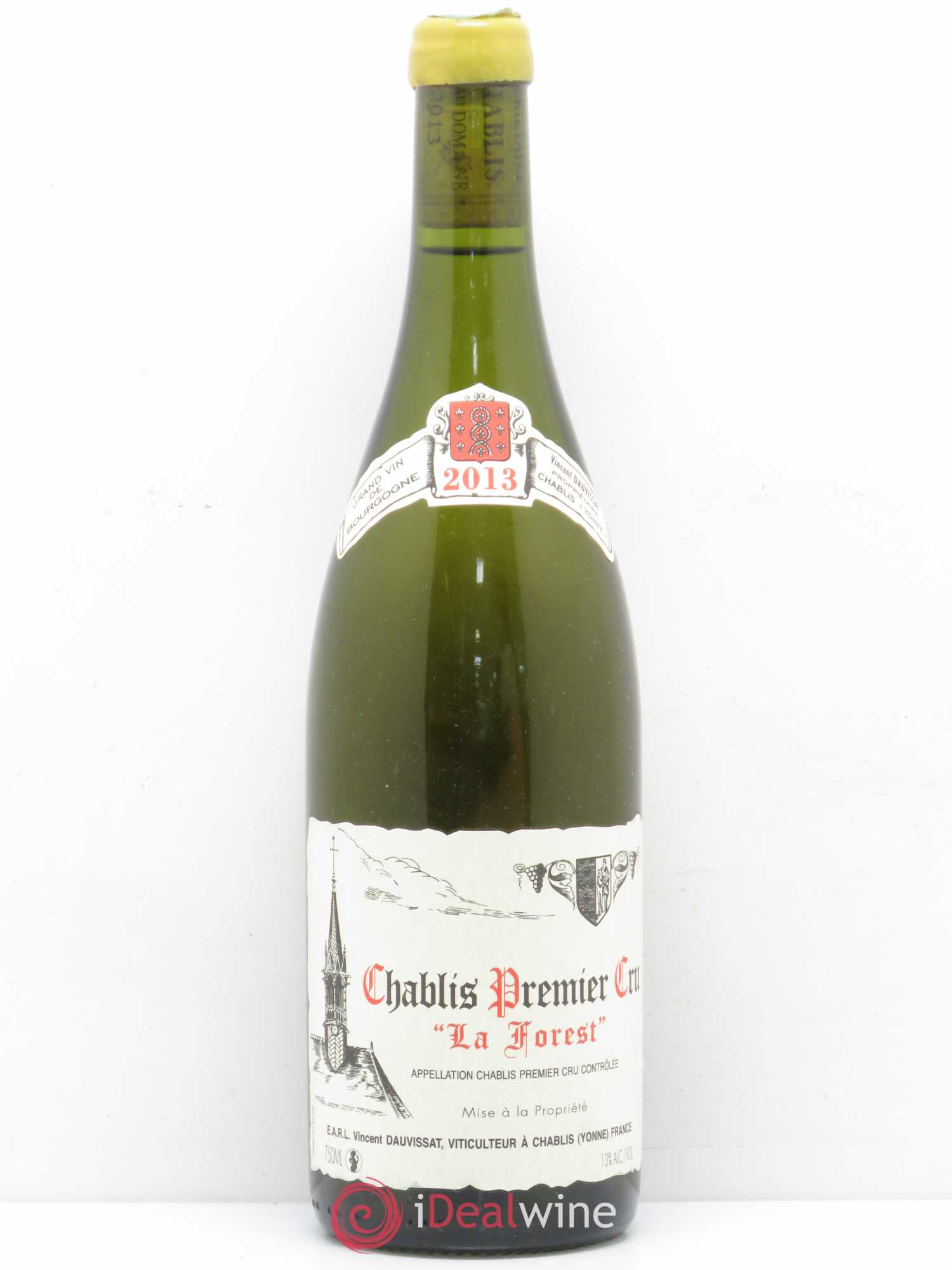Chablis 1er Cru La Forest Vincent Dauvissat (Domaine) 2013 - Lot de 1 bouteille - 0