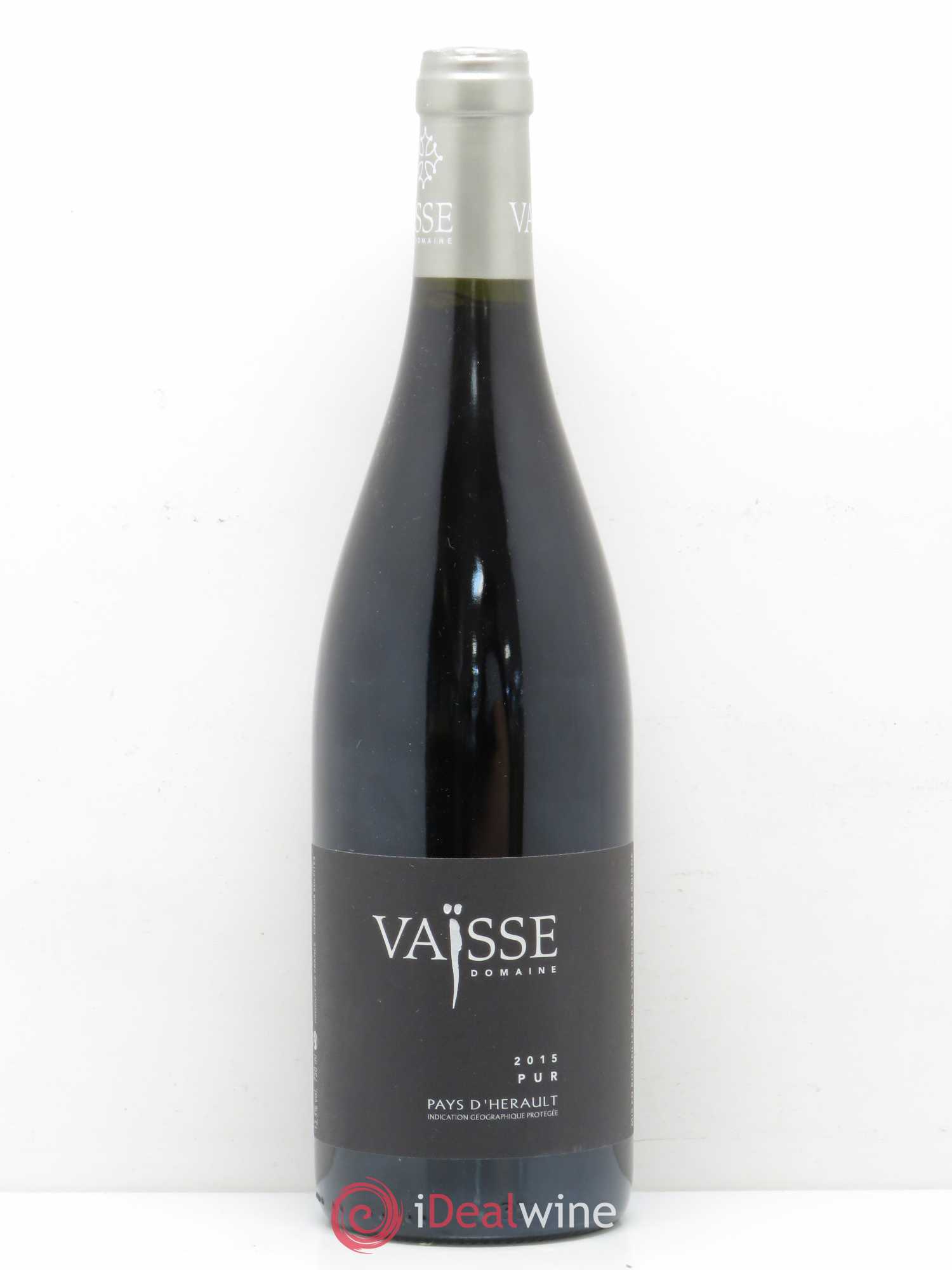 Pays d'Hérault Pur Vaisse 2015 - Lot de 1 bouteille - 0