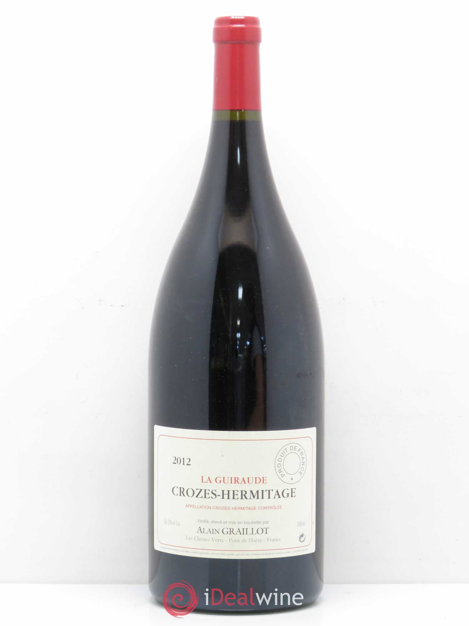 Crozes-Hermitage La Guiraude Domaine Graillot 2012 - Lot de 1 magnum - 0