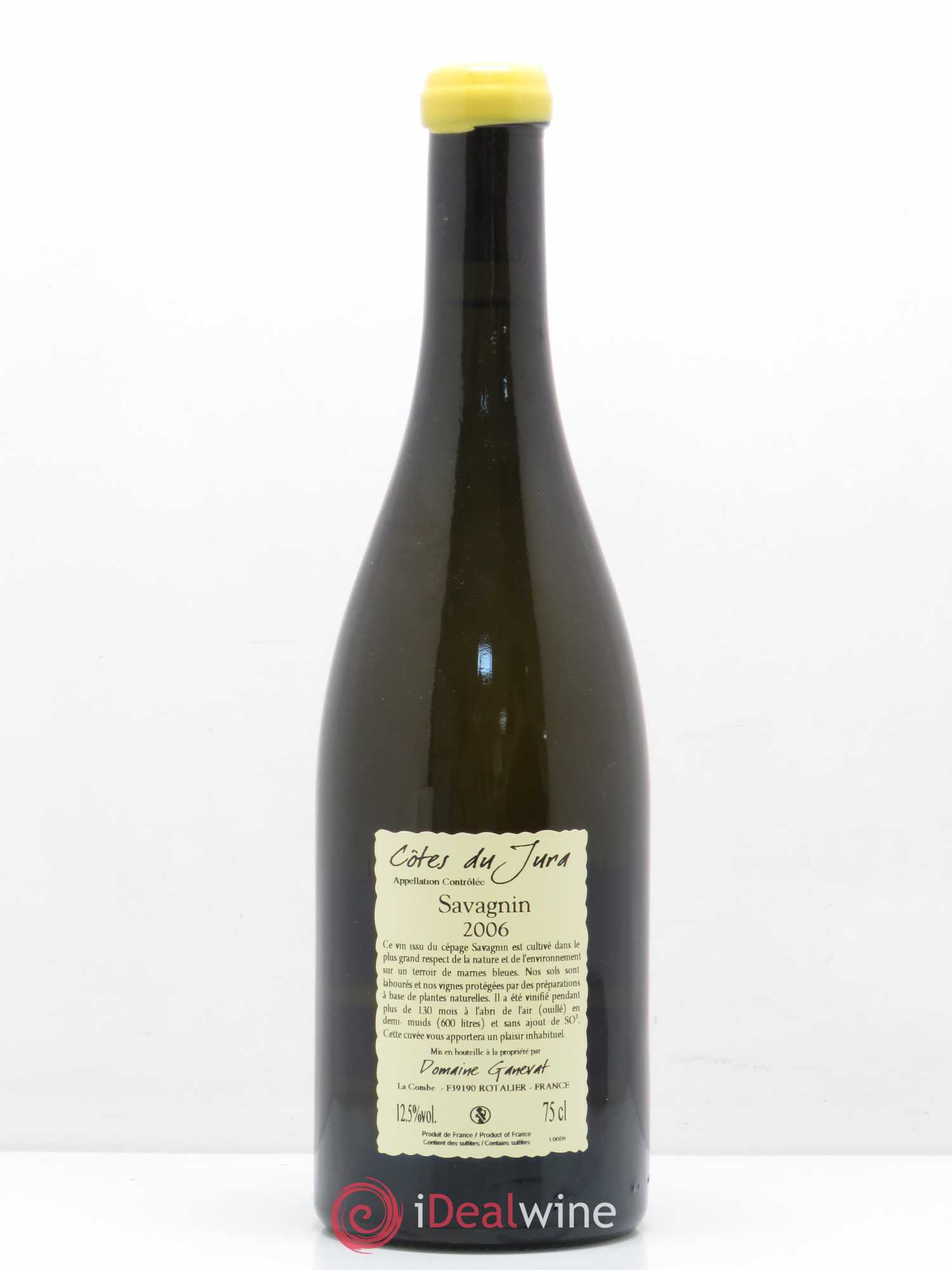 Côtes du Jura Les Vignes de mon Père Jean-François Ganevat (Domaine) 2006 - Lot de 1 bouteille - 1