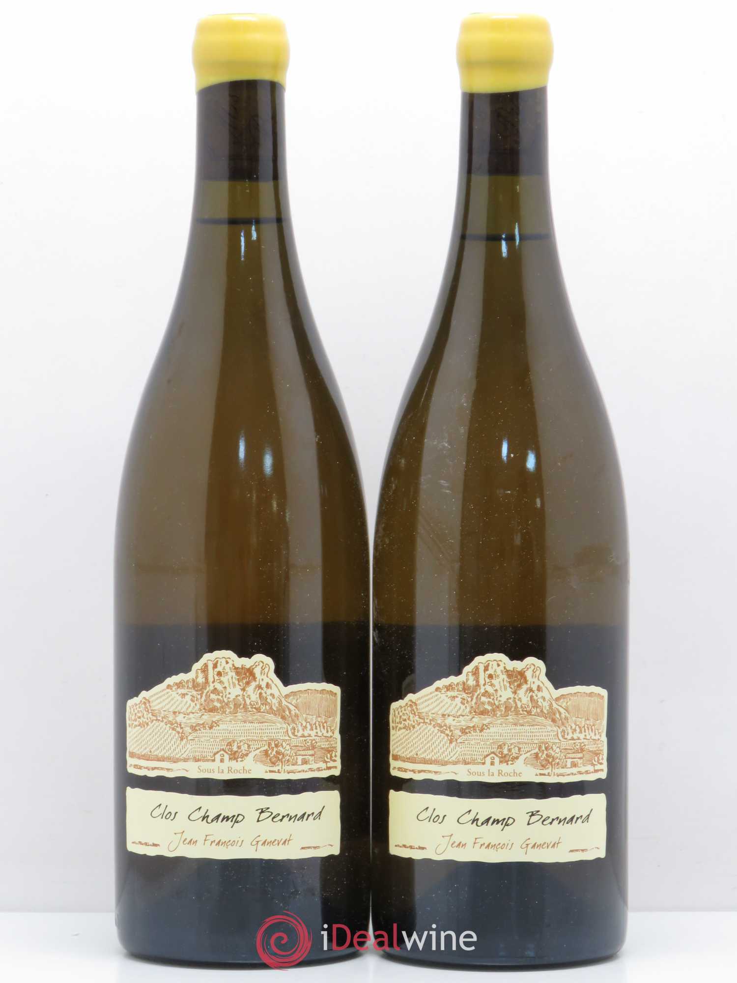 Côtes du Jura Clos Champ Bernard Jean-François Ganevat 2010 - Lot de 2 bouteilles - 0