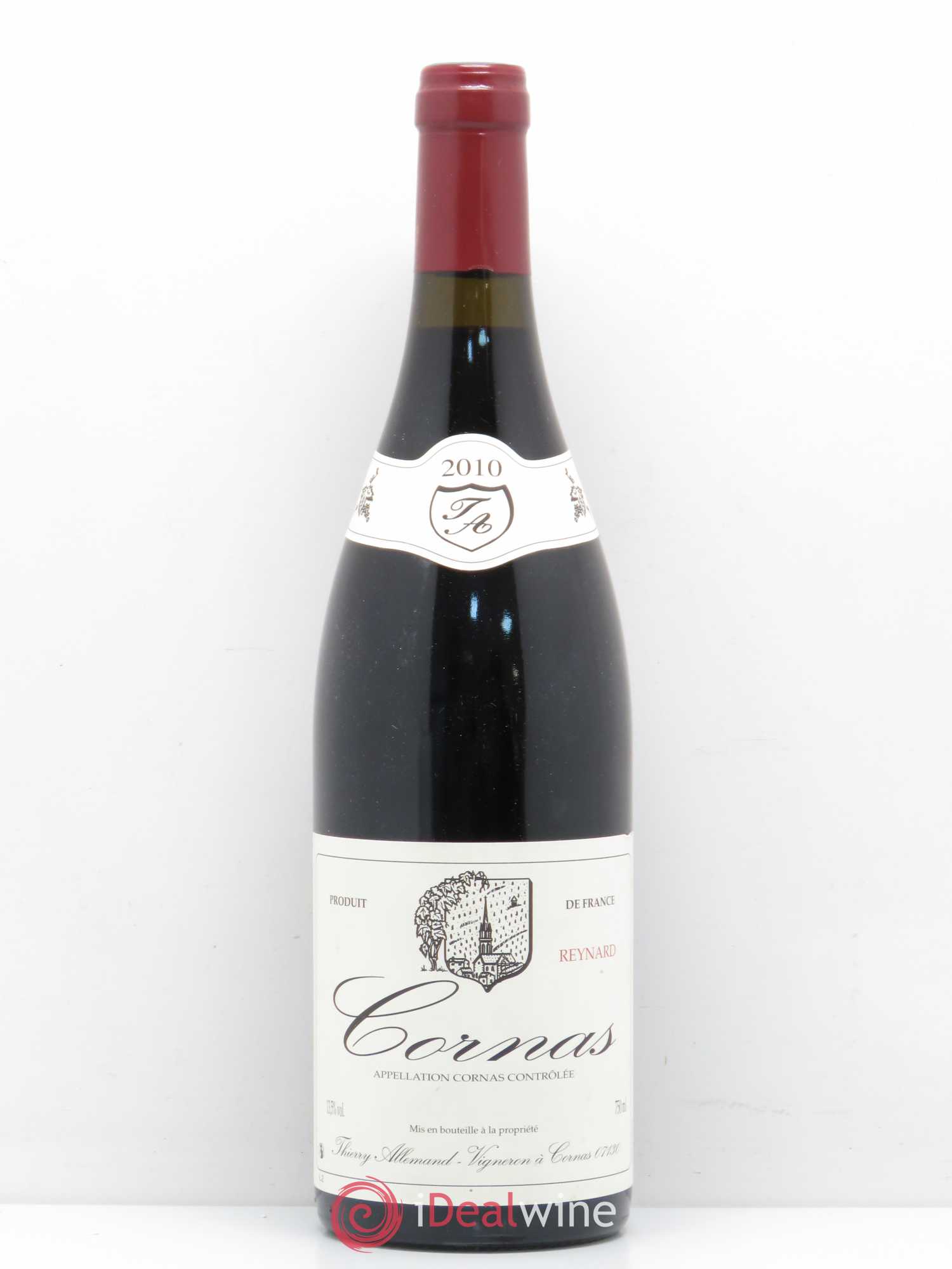 Cornas Reynard Thierry Allemand 2010 - Lot de 1 bouteille - 0