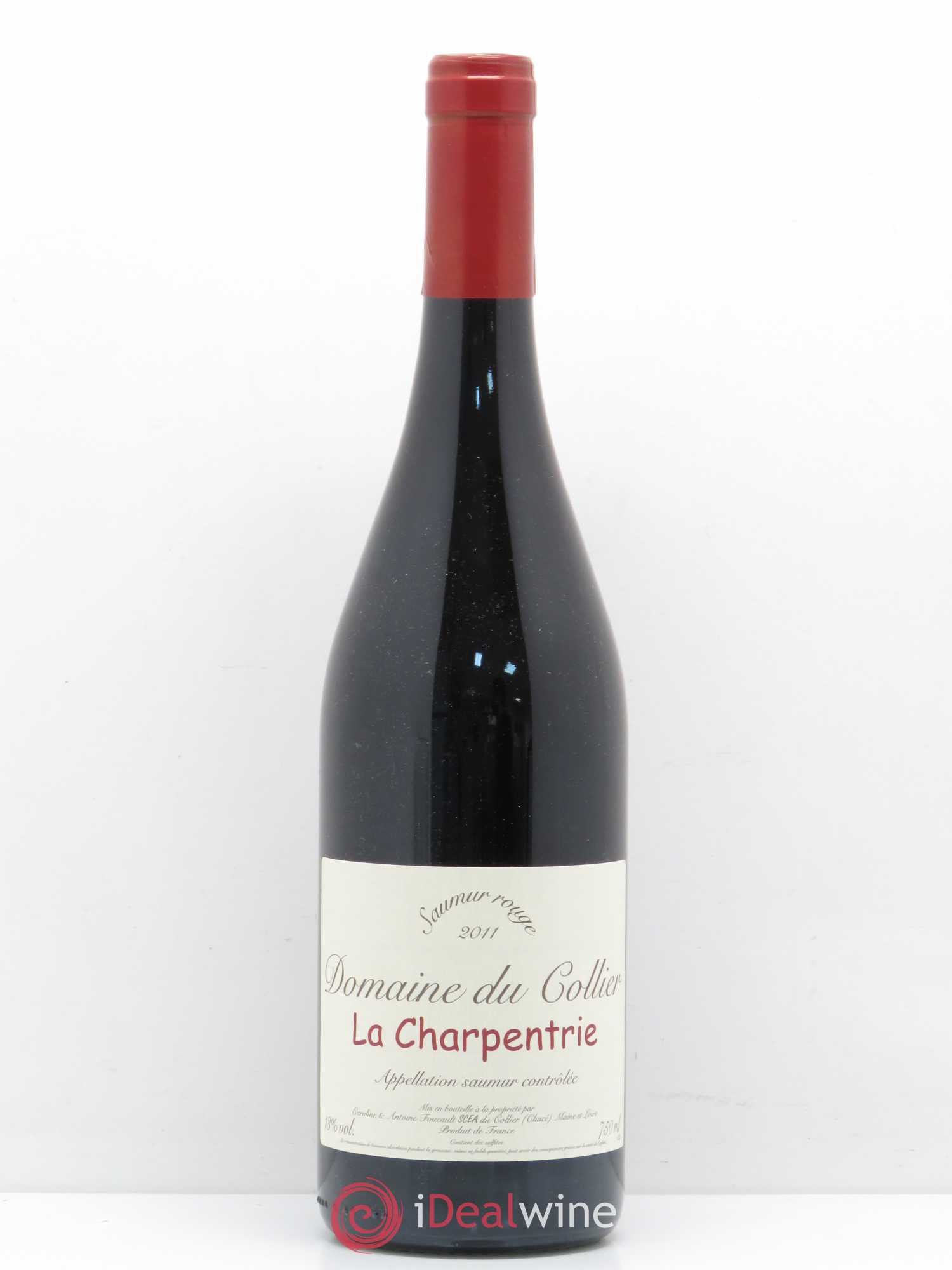 Saumur La Charpentrie Domaine du Collier 2011 - Lot de 1 bouteille - 0