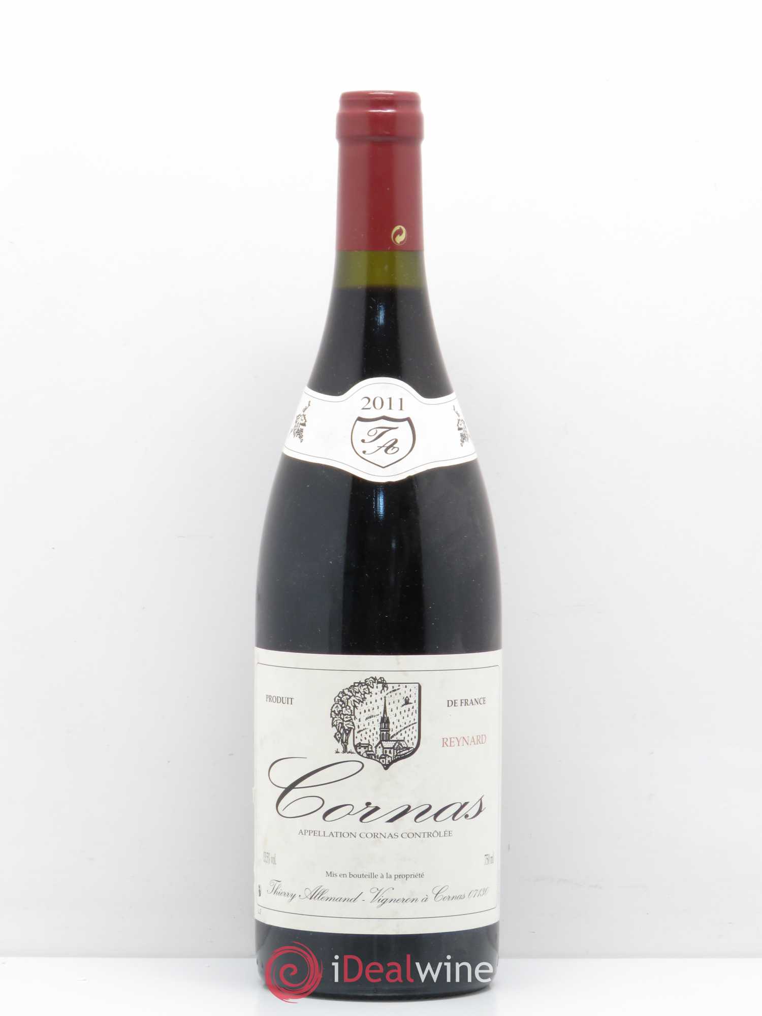 Cornas Reynard Thierry Allemand 2011 - Lot de 1 bouteille - 0