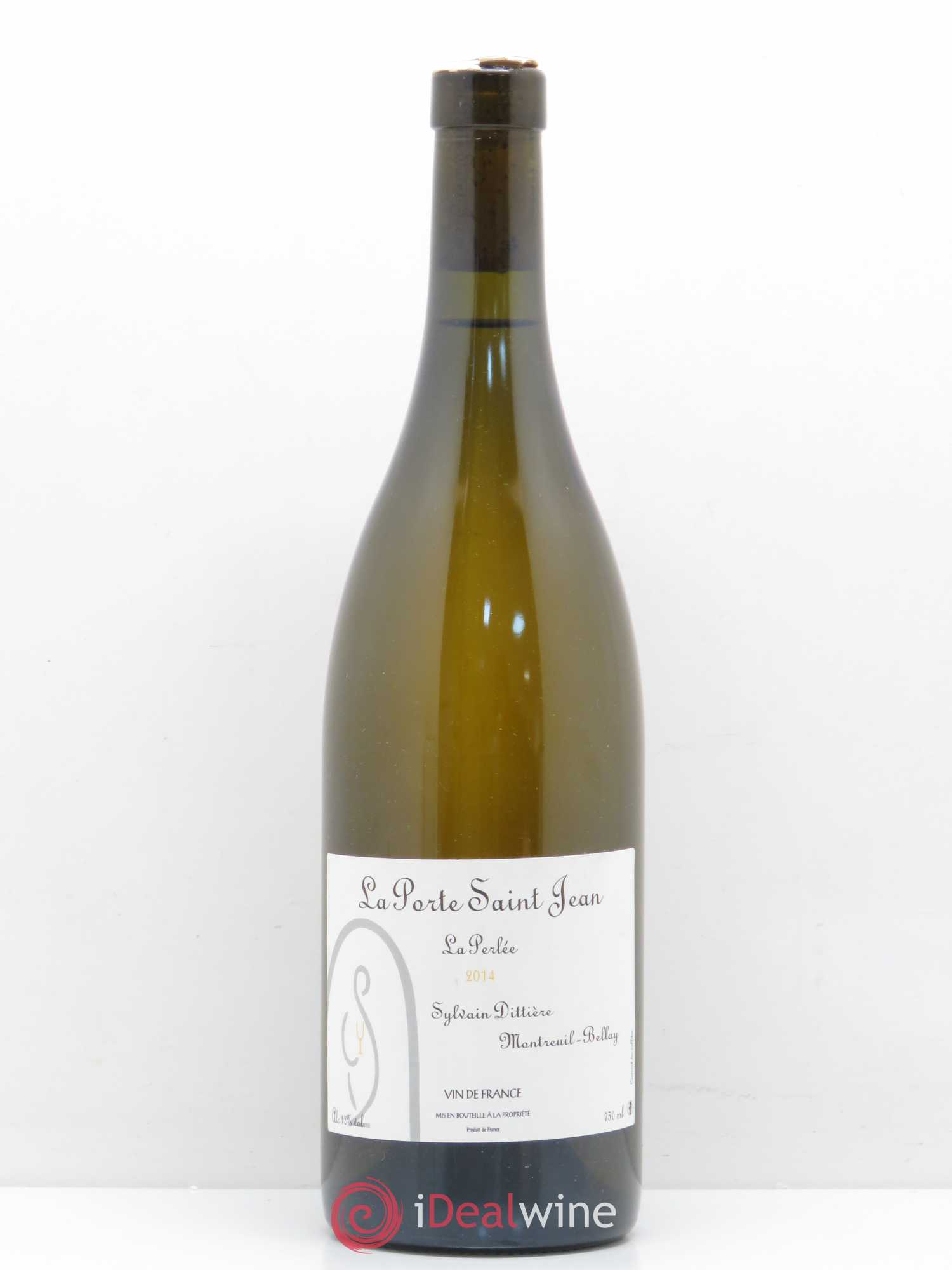 Vin de France La Perlée La Porte Saint Jean 2014 - Lot de 1 bouteille - 0