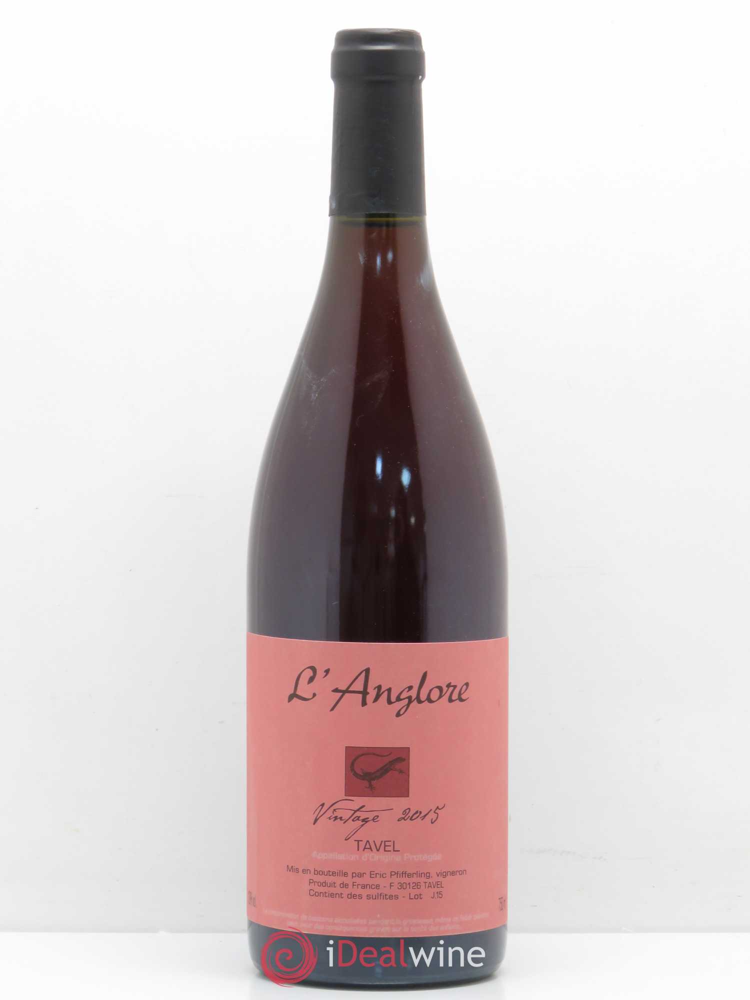 Tavel Vintage Anglore 2015 - Posten von 1 Flasche - 0