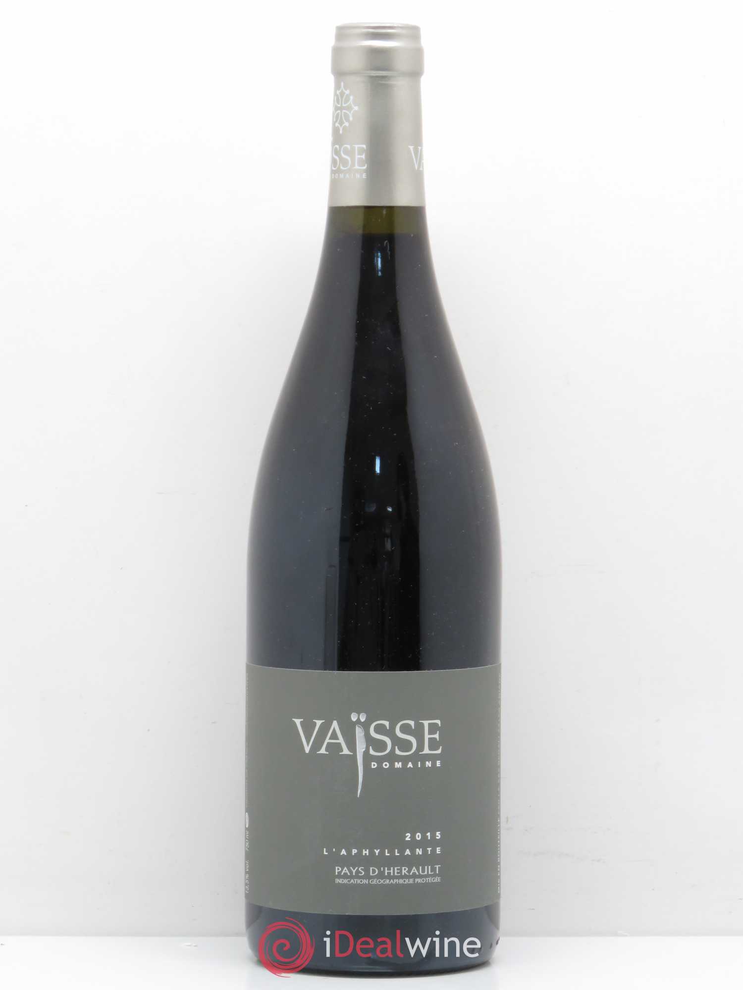 Pays d'Hérault Aphyllante Domaine Vaisse 2015 - Posten von 1 Flasche - 0