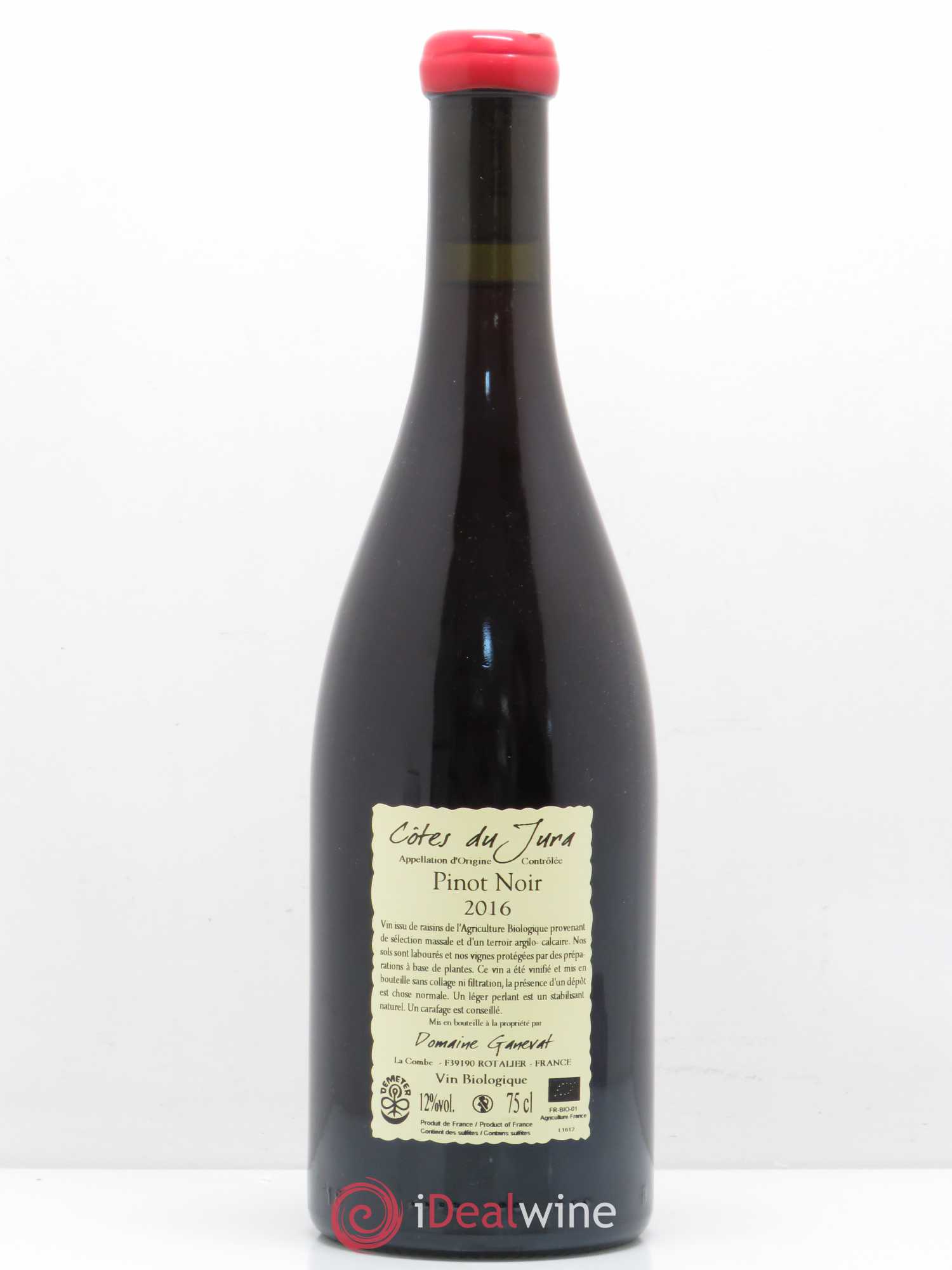 Côtes du Jura Cuvée Julien Jean-François Ganevat (Domaine) 2016 - Lot de 1 bouteille - 1