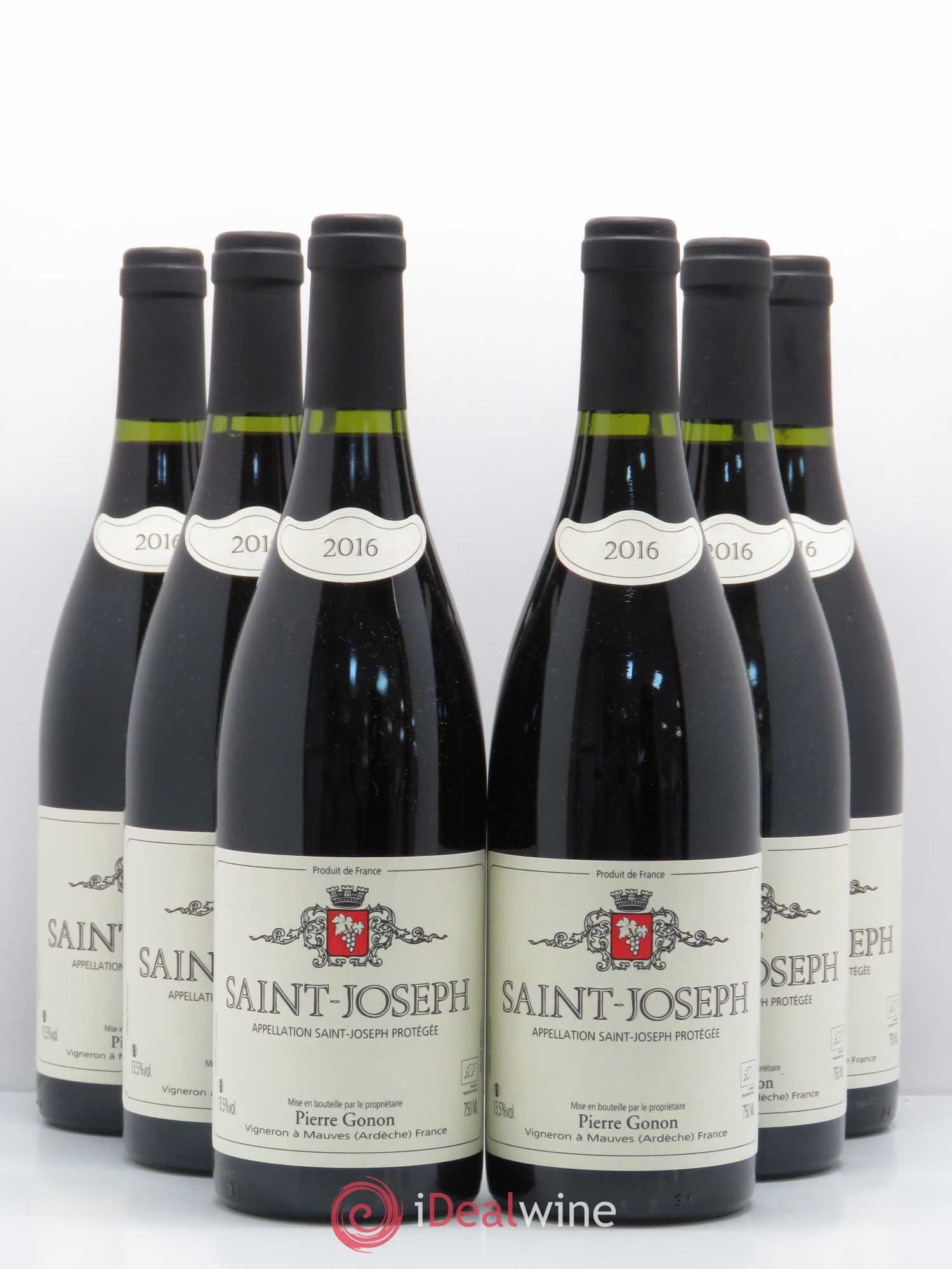 Saint-Joseph Gonon (Domaine) 2016 - Lot de 6 bouteilles - 0