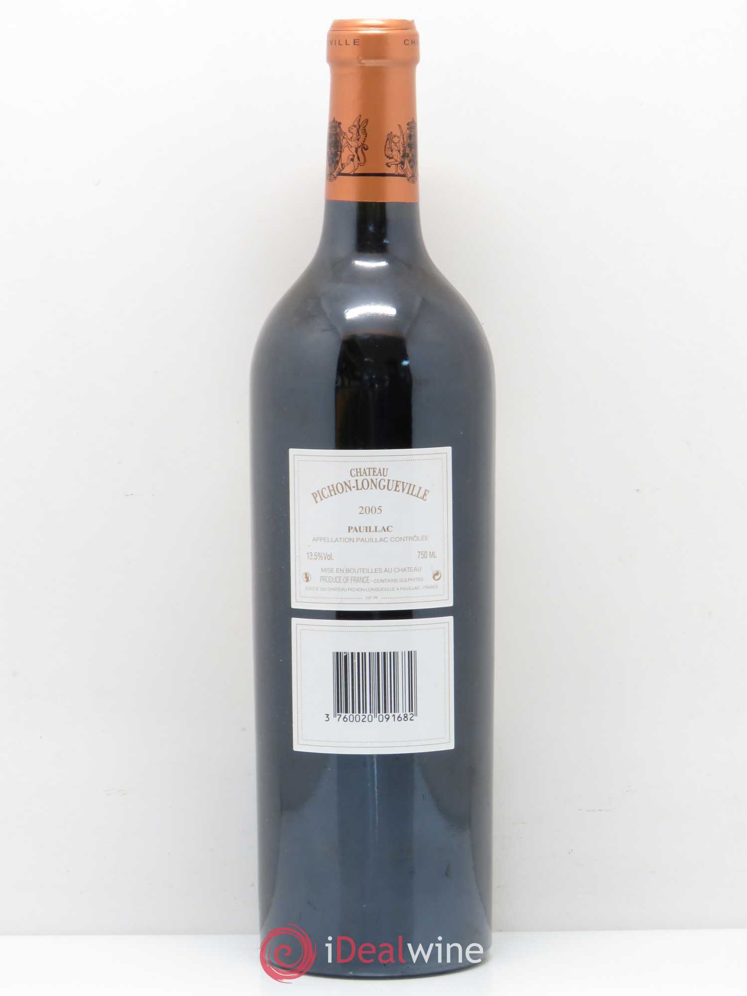 Pichon Longueville Baron 2ème Grand Cru Classé 2005 - Lot de 1 bouteille - 1