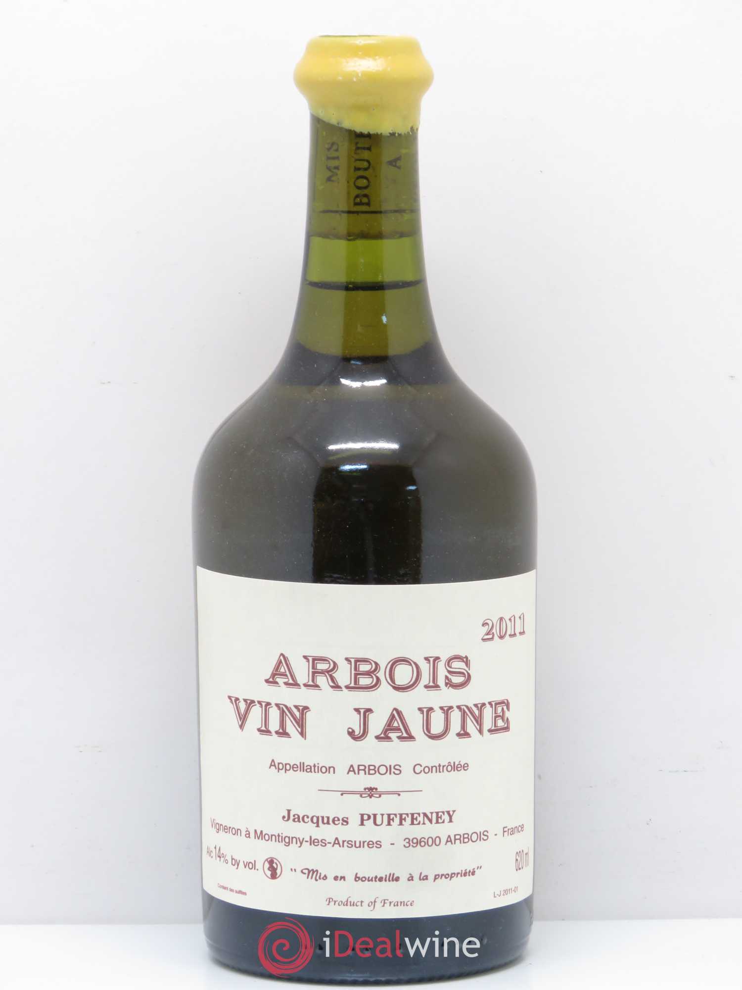 Arbois Vin Jaune Jacques Puffeney 2011 - Lot de 1 bouteille - 0