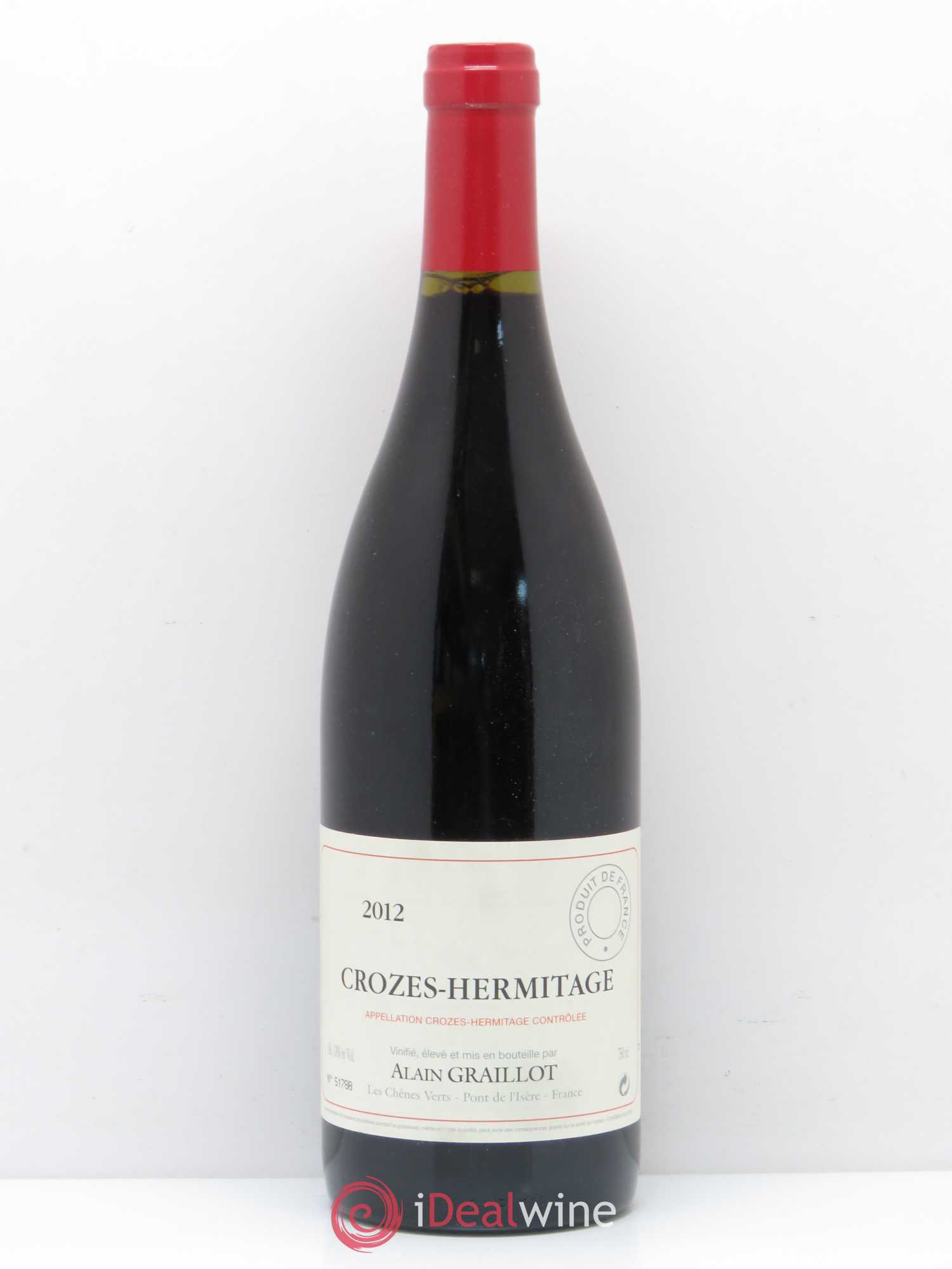 Crozes-Hermitage Domaine Graillot 2012 - Lot de 1 bouteille - 0