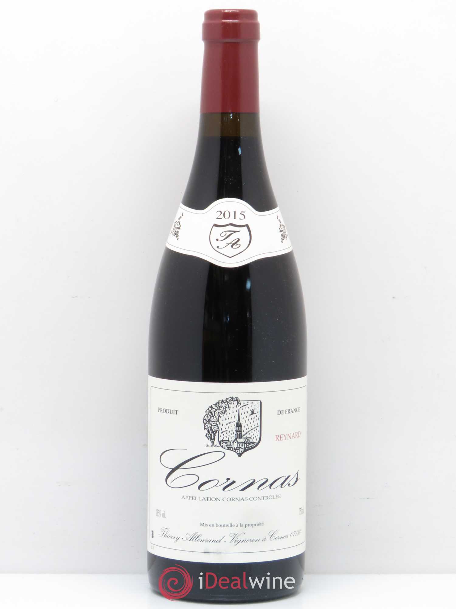 Cornas Reynard Thierry Allemand 2015 - Lot de 1 bouteille - 0