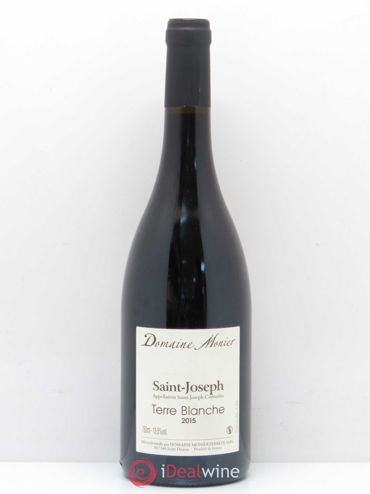 Saint-Joseph Terres Blanches Monnier 2015 - Lot de 1 bouteille - 0