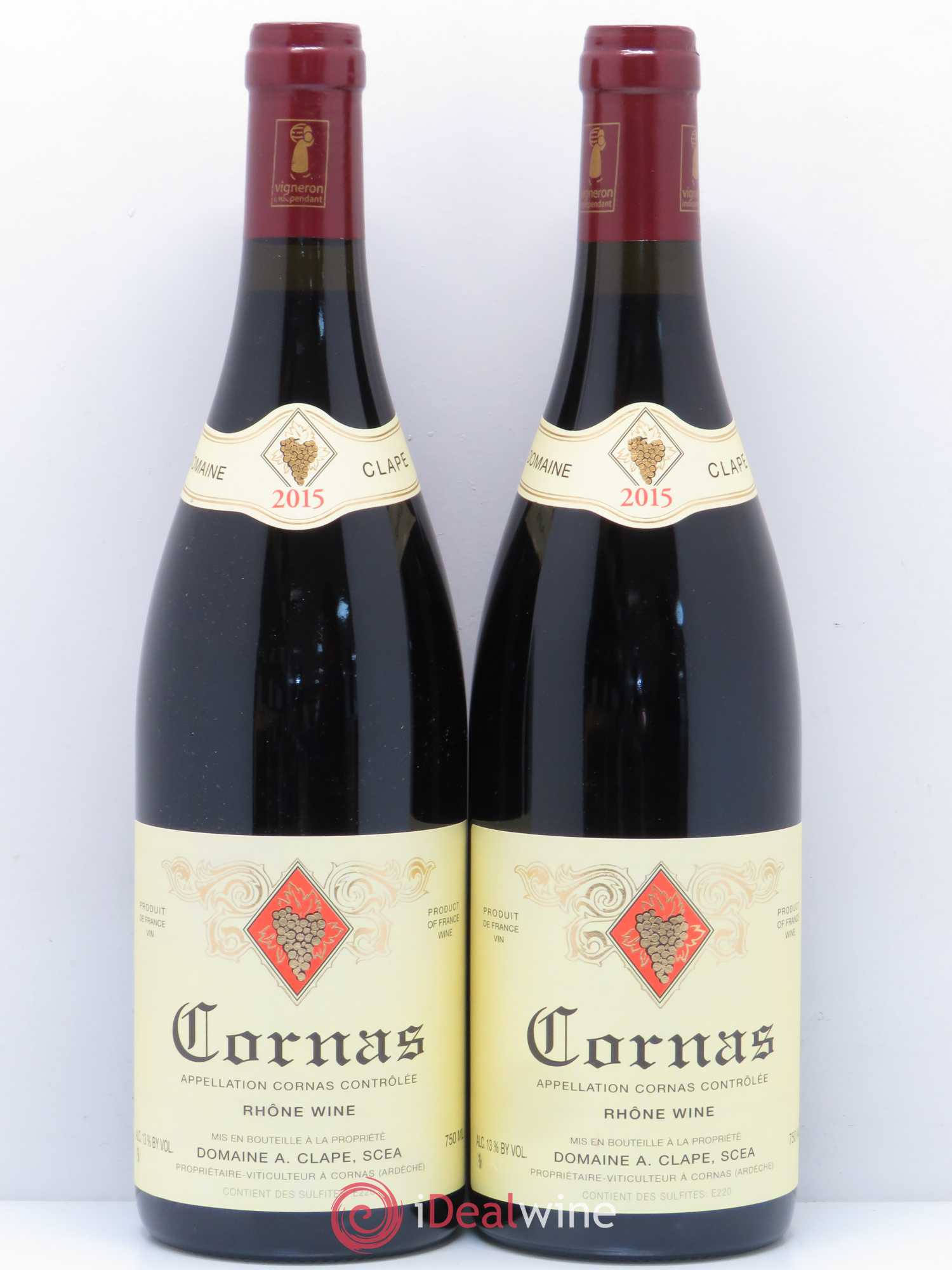 Cornas Auguste Clape 2015 - Lot de 2 bouteilles - 0