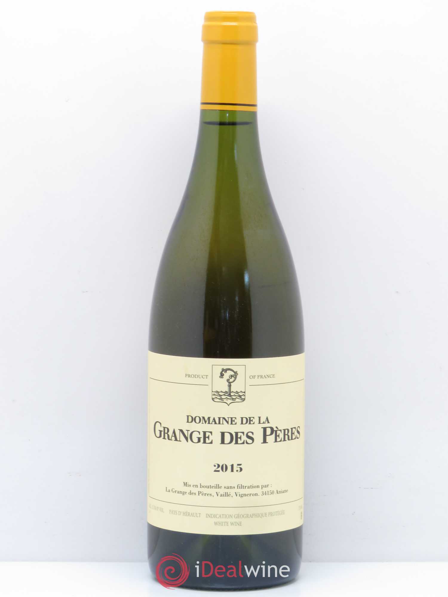 Pays d'Hérault Grange des Pères Laurent Vaillé 2015 - Lot de 1 bouteille - 0