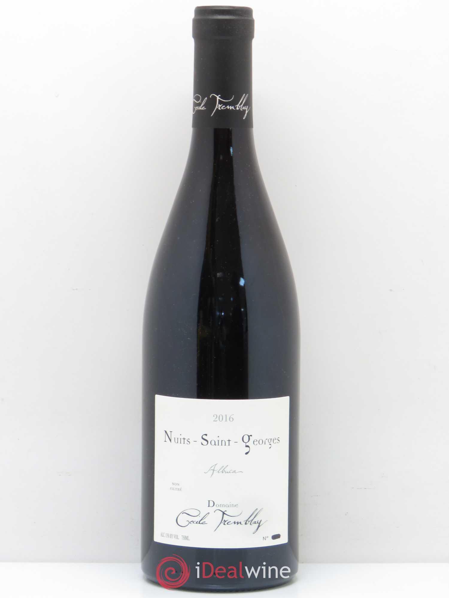 Nuits-Saint-Georges Albuca Cécile Tremblay 2016 - Lot de 1 bouteille - 0