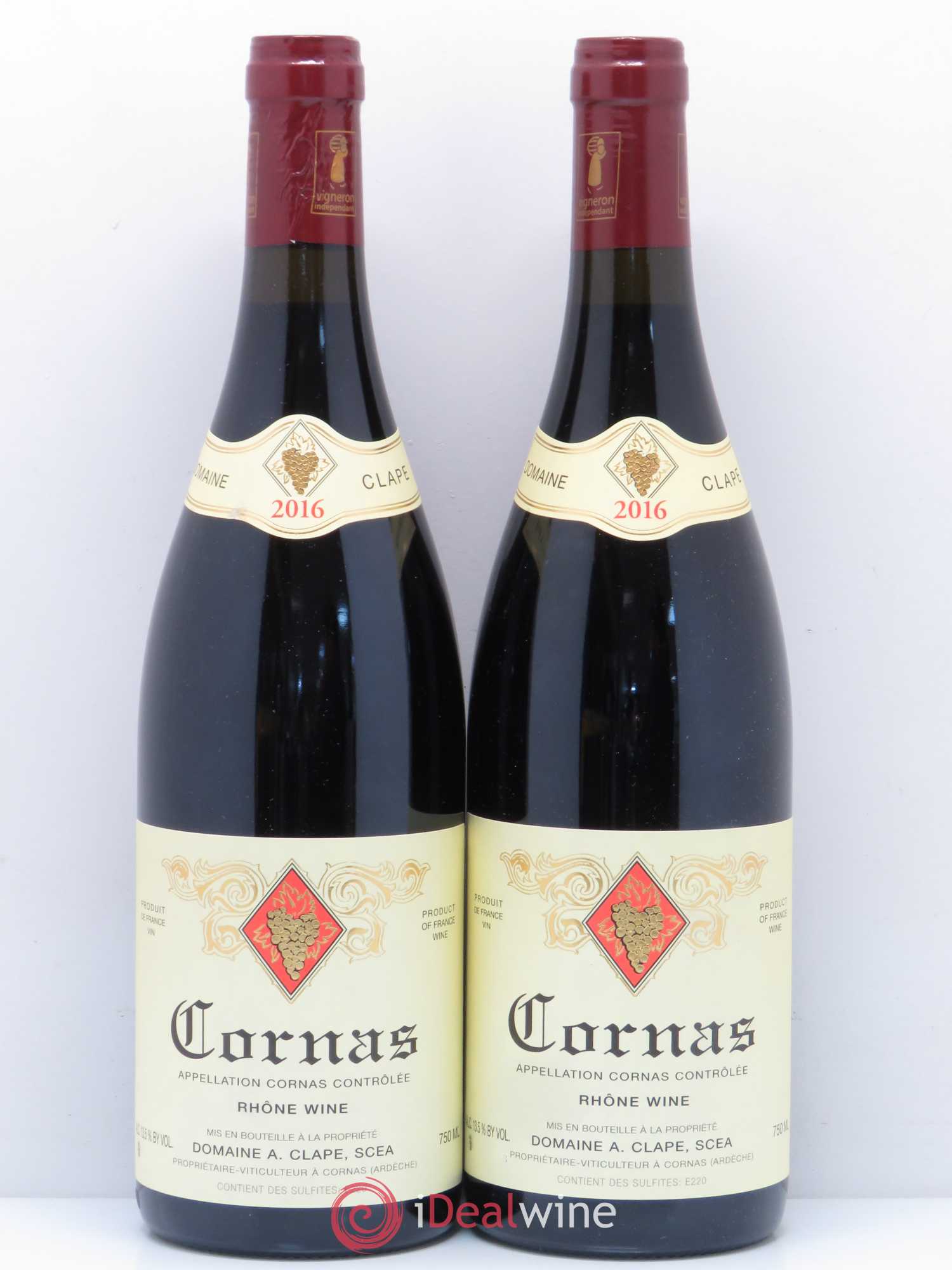 Cornas Auguste Clape 2016 - Lot de 2 bouteilles - 0