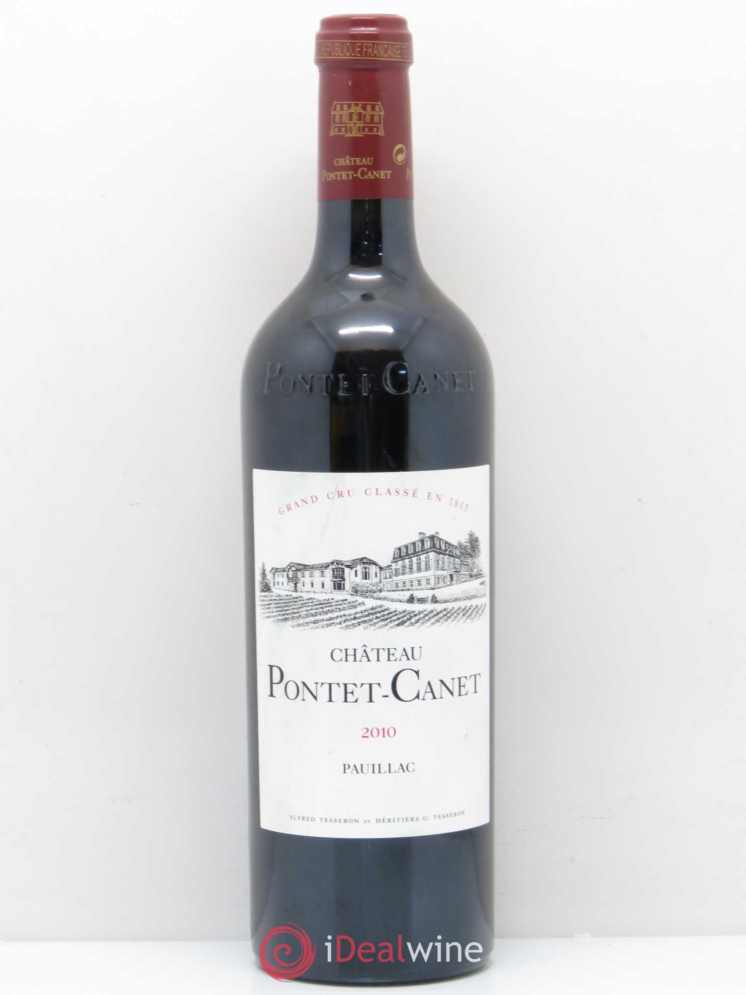 Château Pontet Canet 5ème Grand Cru Classé 2010 - Lot de 1 bouteille - 0