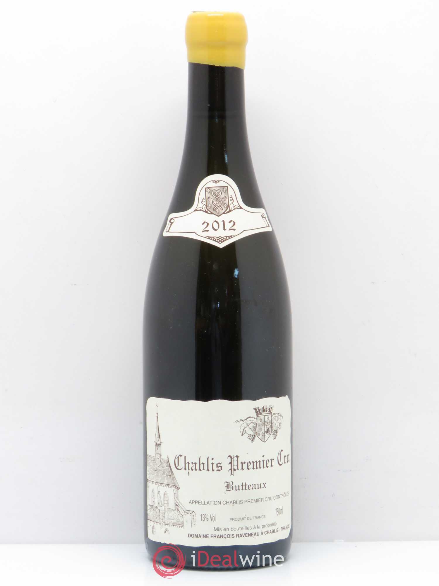 Chablis 1er Cru Butteaux Raveneau (Domaine) 2012 - Lot de 1 bouteille - 0