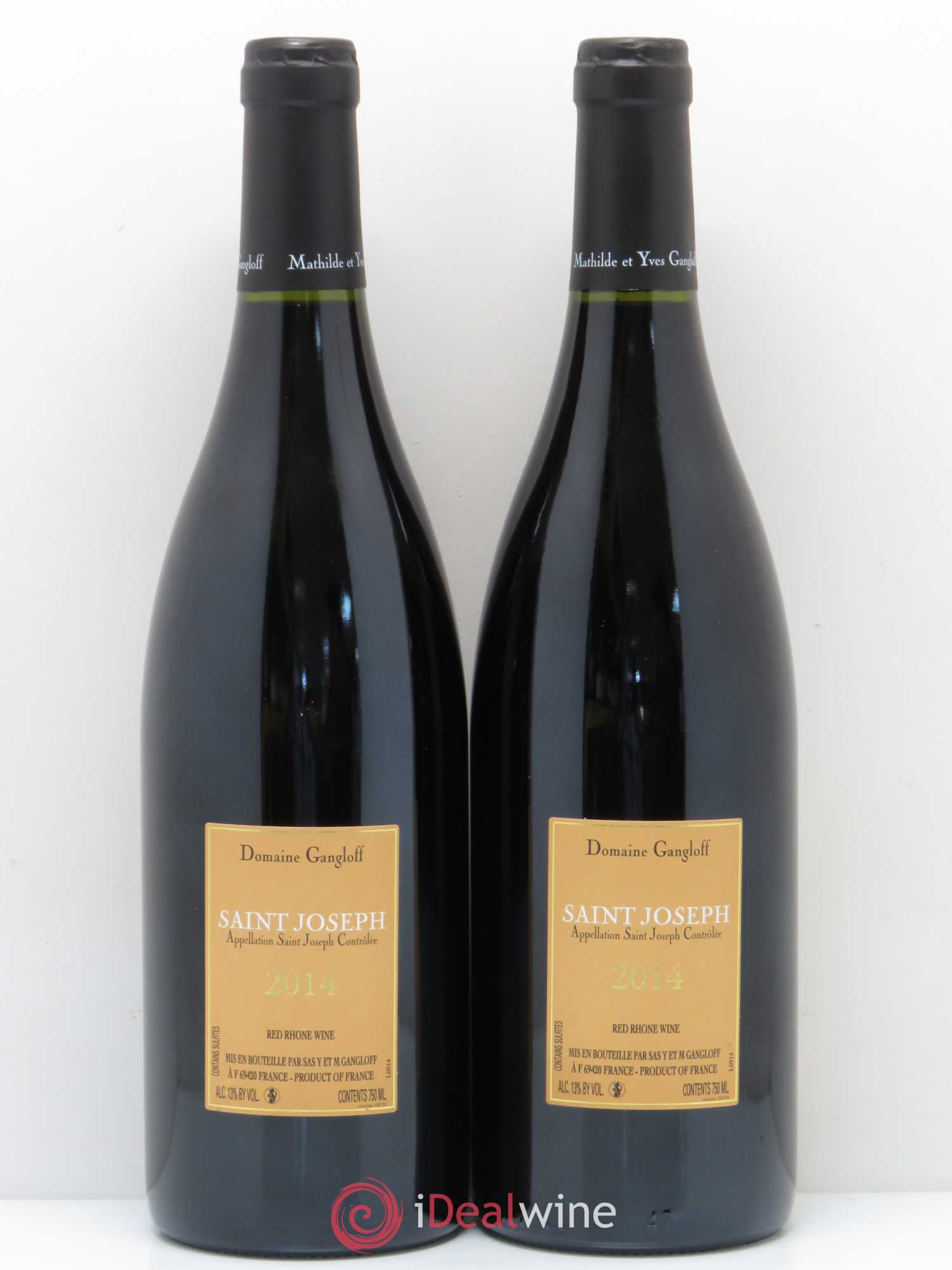 Saint-Joseph Gangloff (Domaine) 2014 - Lot de 2 bouteilles - 1