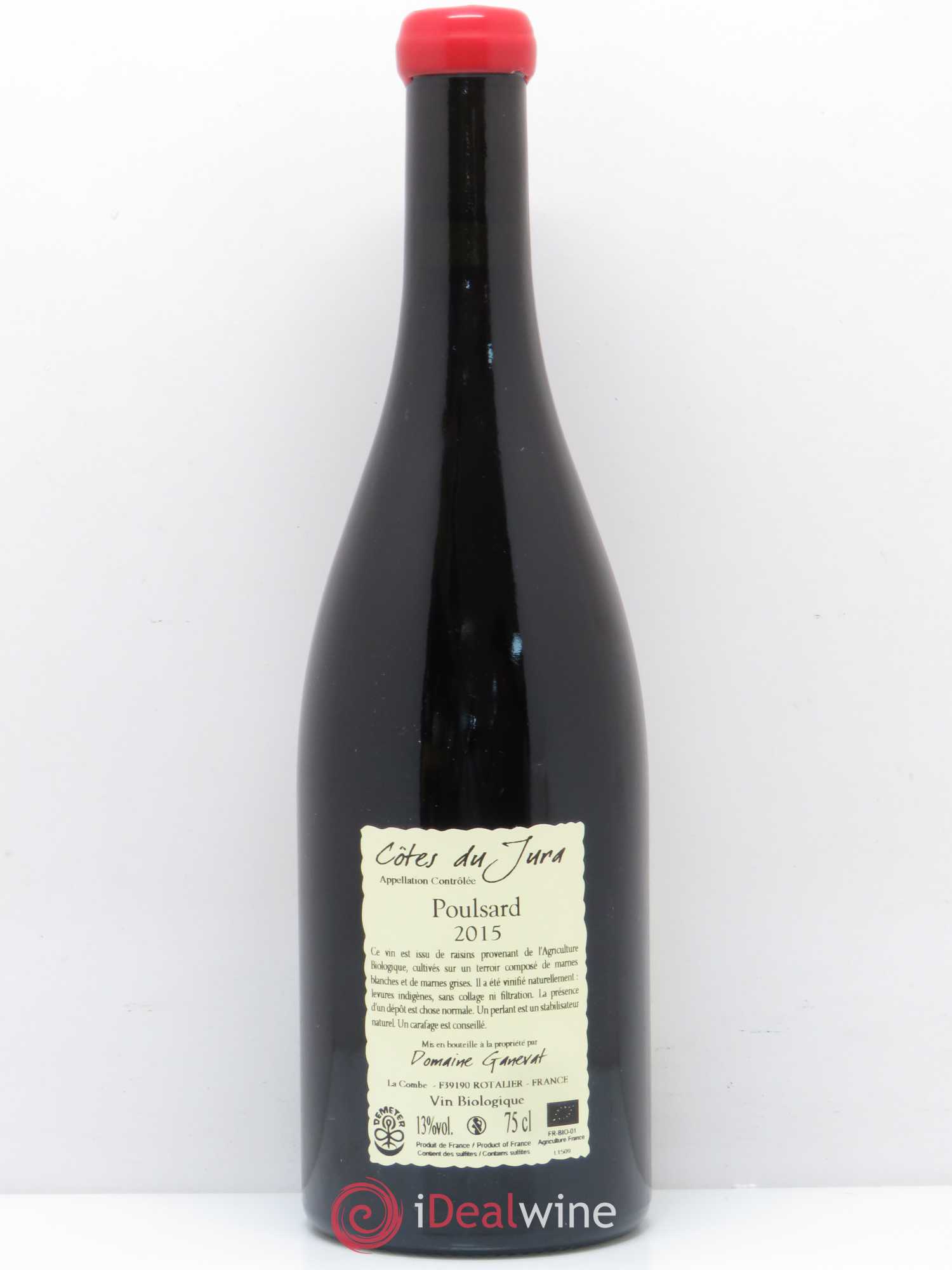 Côtes du Jura Cuvée de l'Enfant Terrible Jean-François Ganevat (Domaine) 2015 - Lot de 1 bouteille - 1