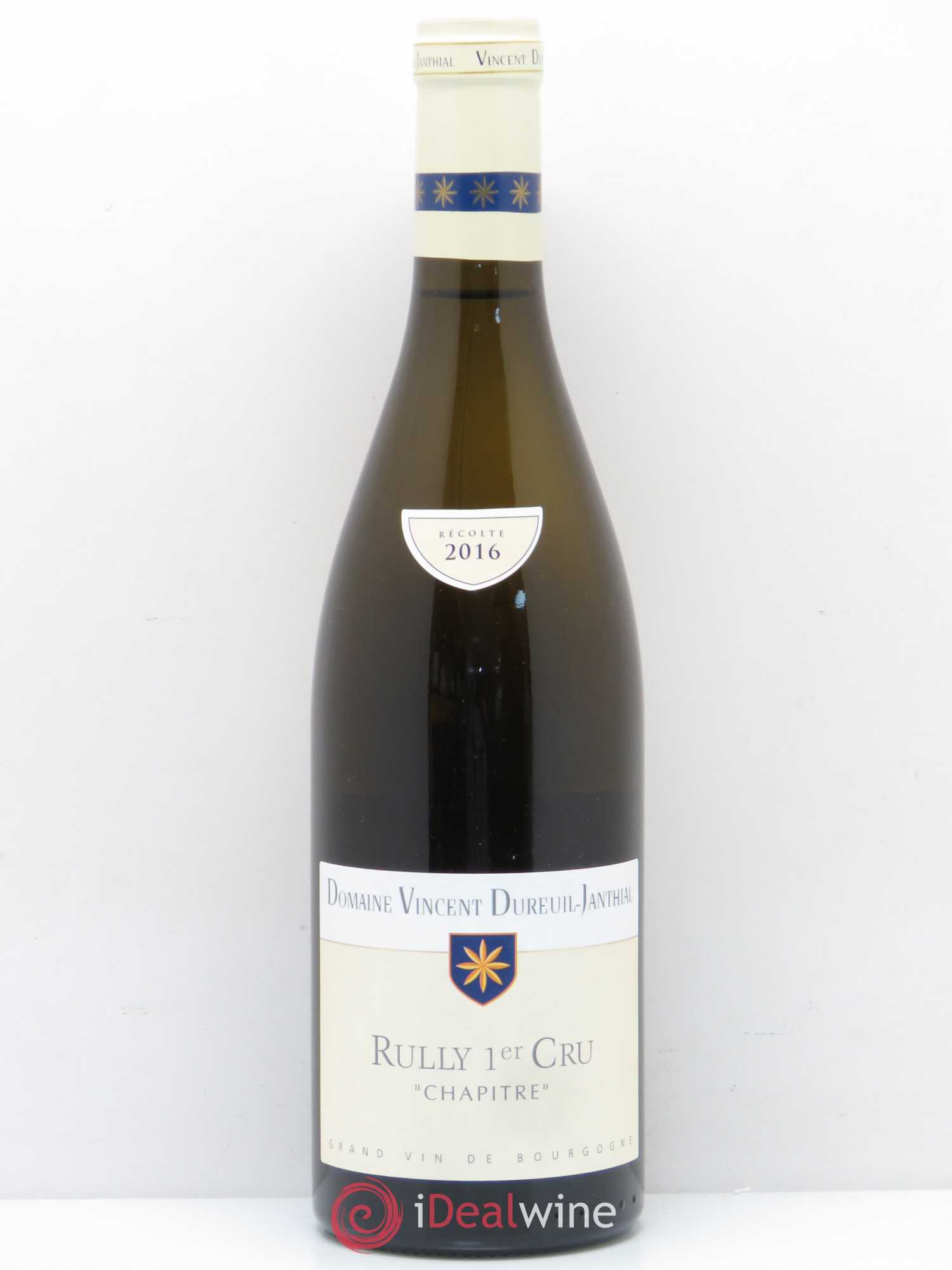 Rully 1er Cru Chapitre Dureuil-Janthial 2016 - Posten von 1 Flasche - 0