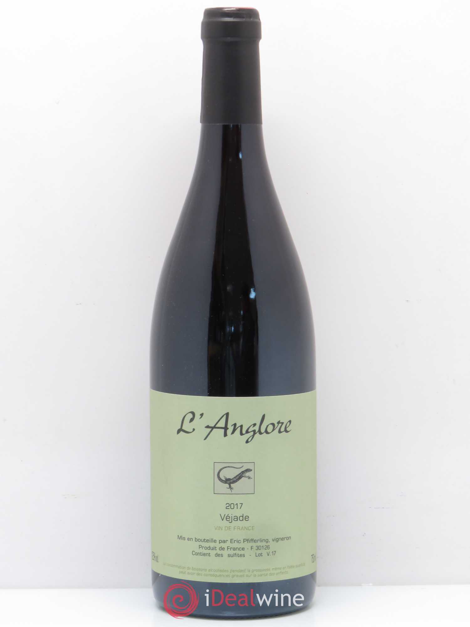 Vin de France Véjade Domaine de l'Anglore 2017 - Posten von 1 Flasche - 0