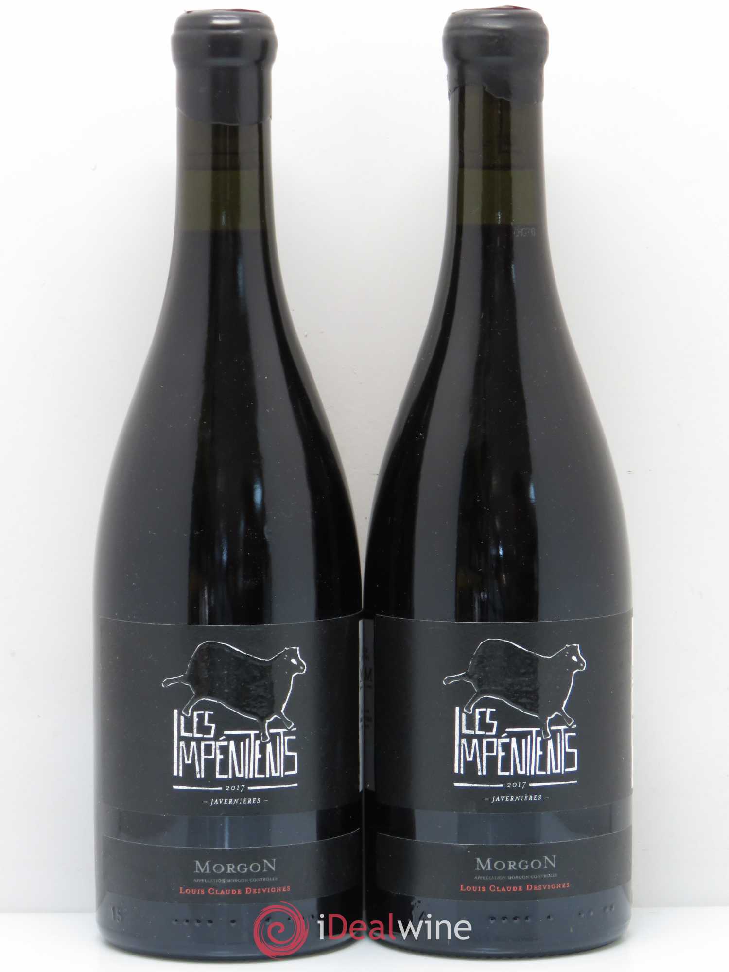 Morgon Javernières Les Impénitents Louis-Claude Desvignes 2017 - Lot de 2 bouteilles - 0
