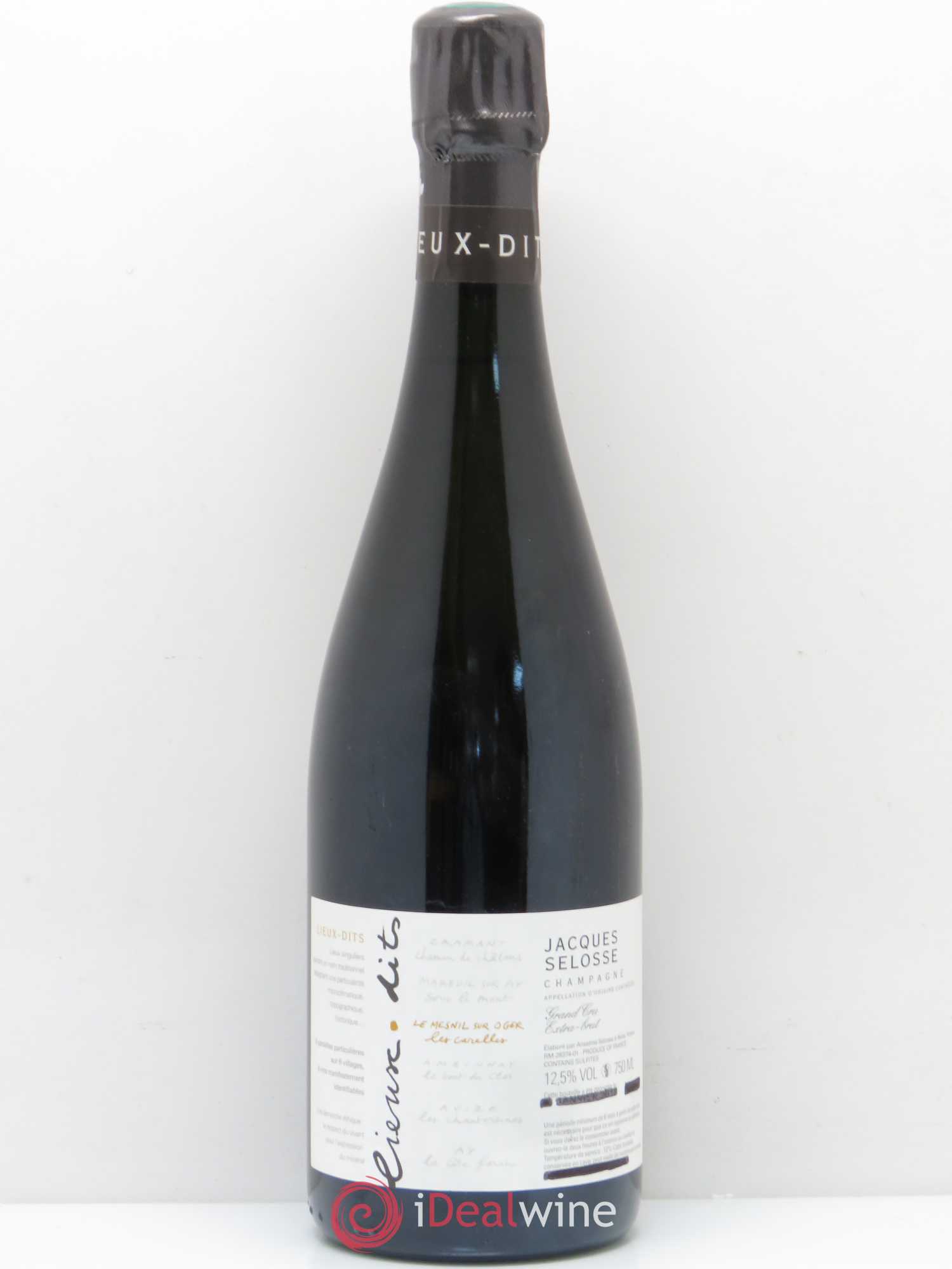 Les Carelles Blanc de Blancs Jacques Selosse - Lot de 1 bouteille - 0