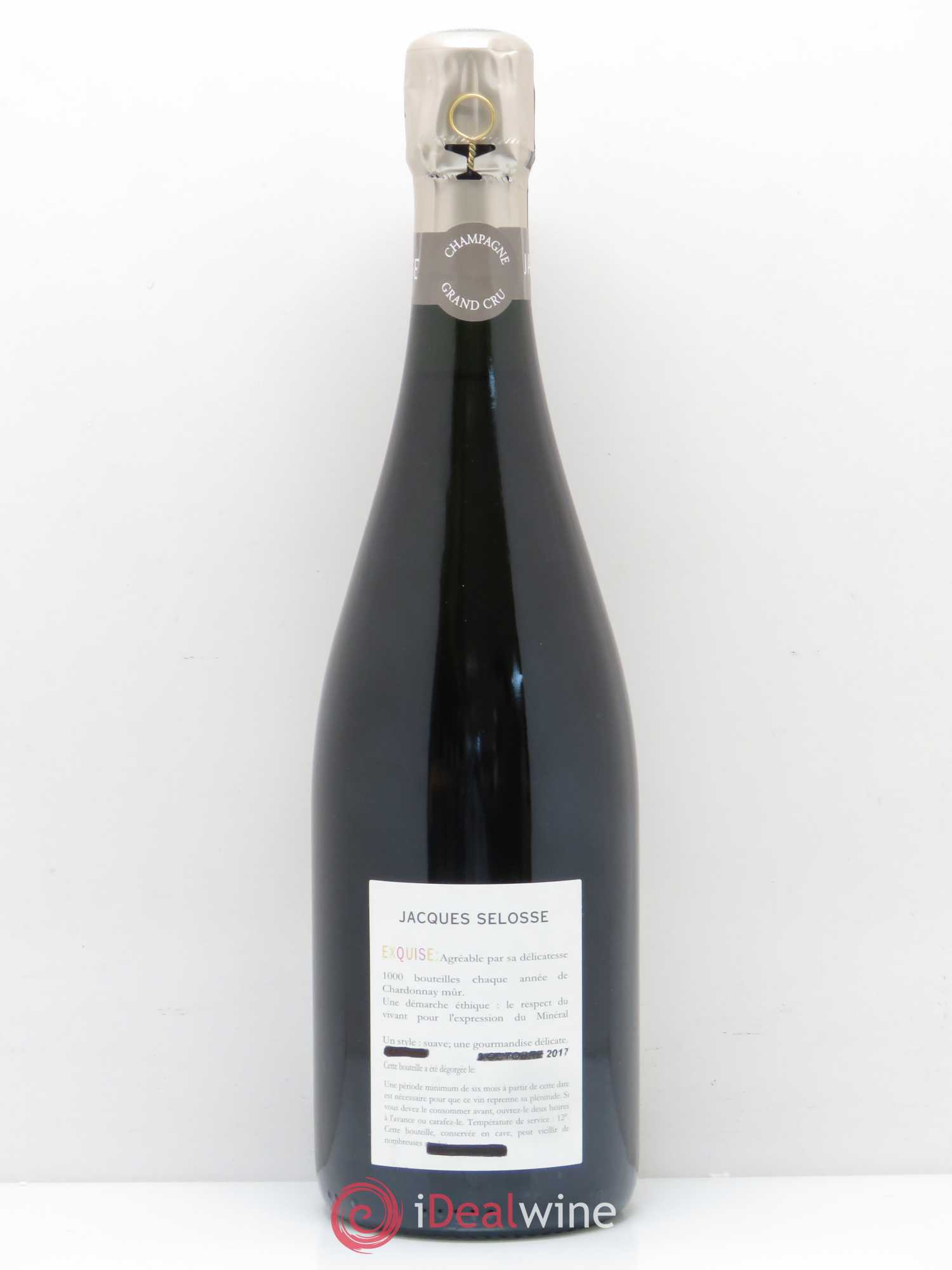 Exquise NV Jacques Selosse - Lot de 1 bouteille - 1