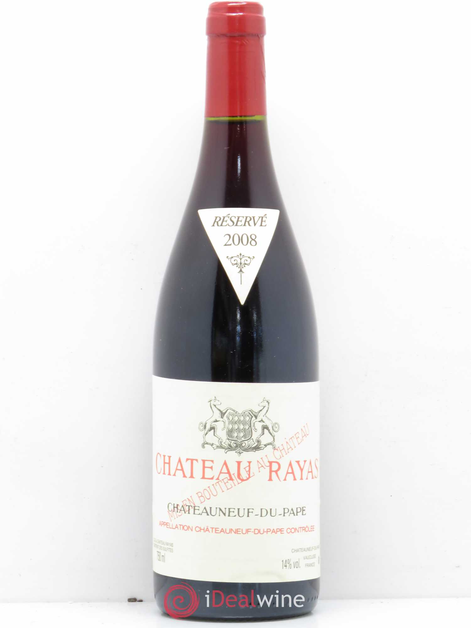 Châteauneuf-du-Pape Château Rayas Emmanuel Reynaud 2008 - Lot de 1 bouteille - 0
