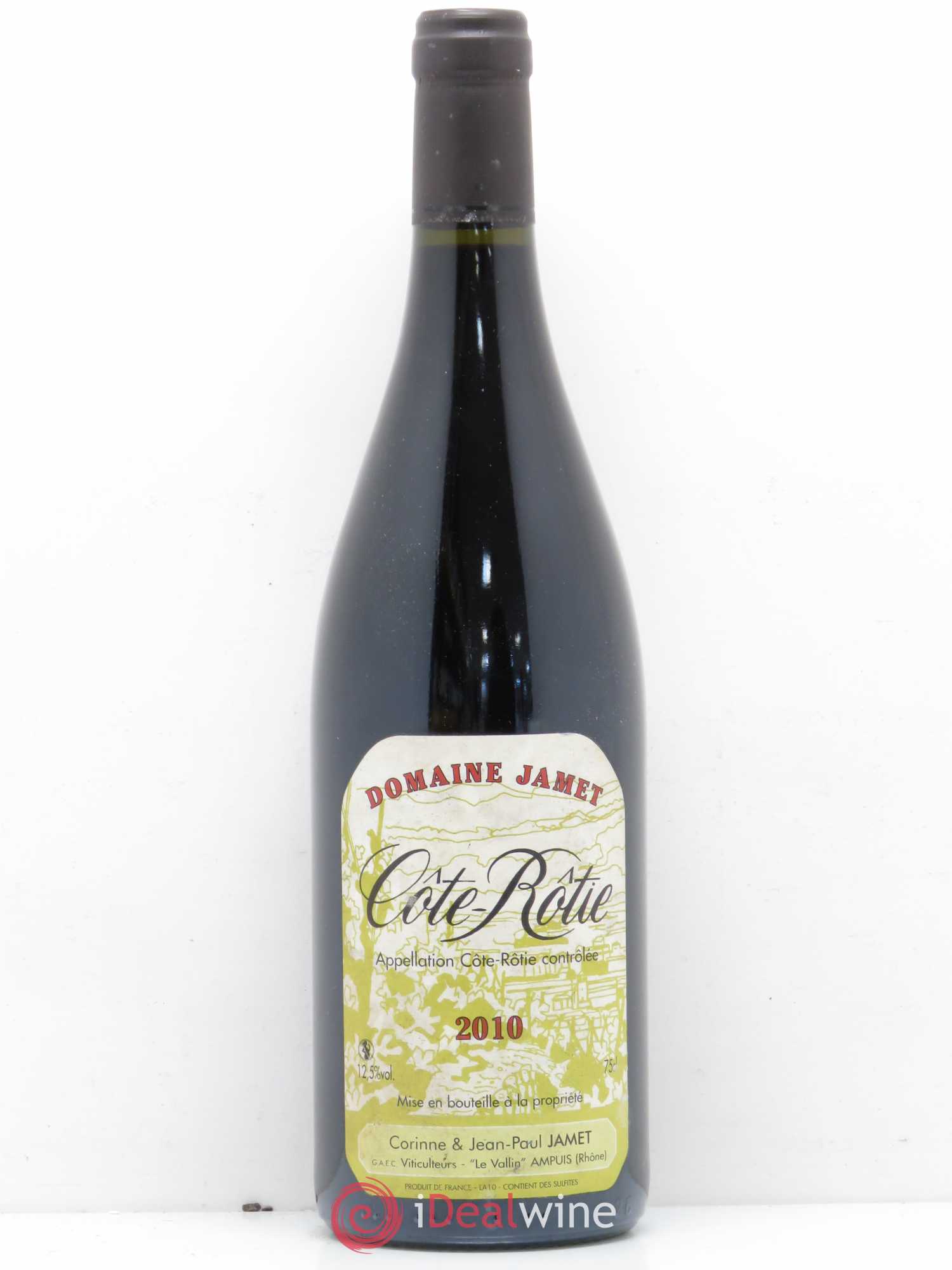 Côte-Rôtie Jamet (Domaine) 2010 - Lot de 1 bouteille - 0