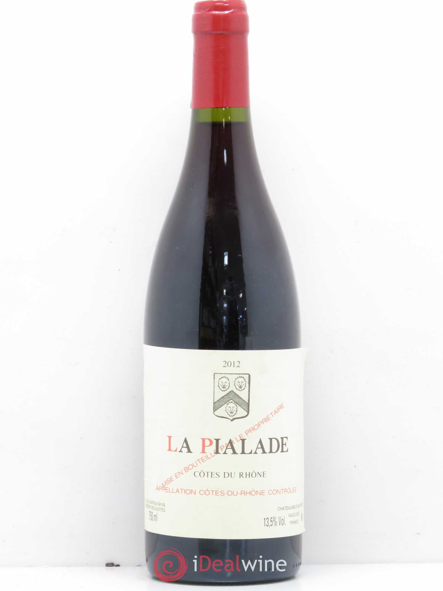 Côtes-du-Rhône La Pialade Emmanuel Reynaud 2012 - Lot de 1 bouteille - 0