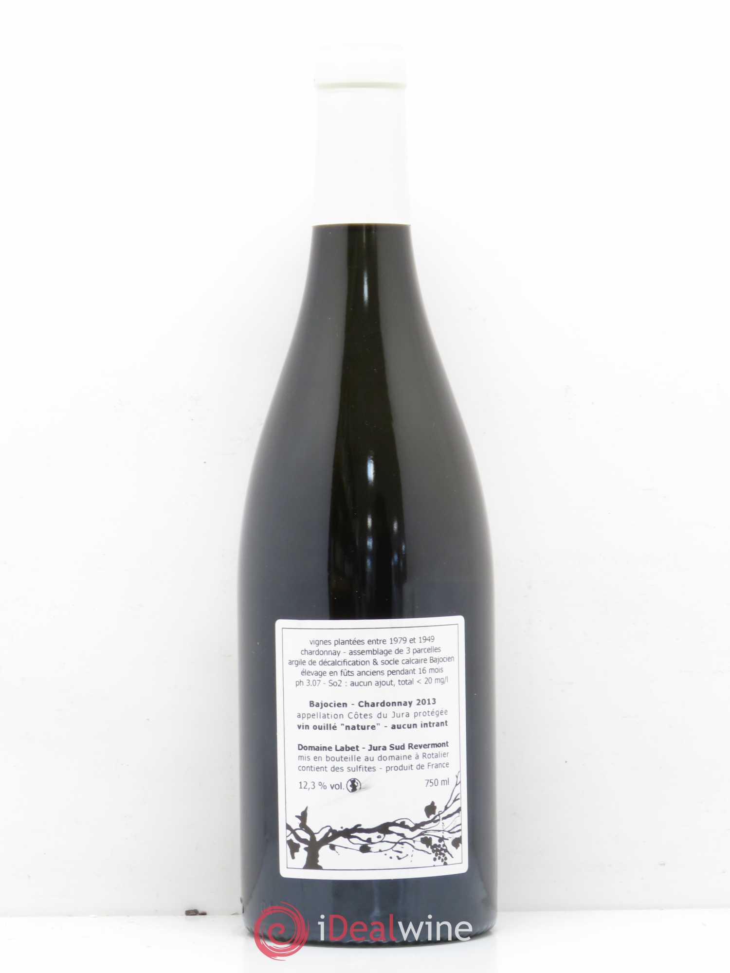 Côtes du Jura Bajocien Chardonnay Domaine Labet 2013 - Posten von 1 Flasche - 1