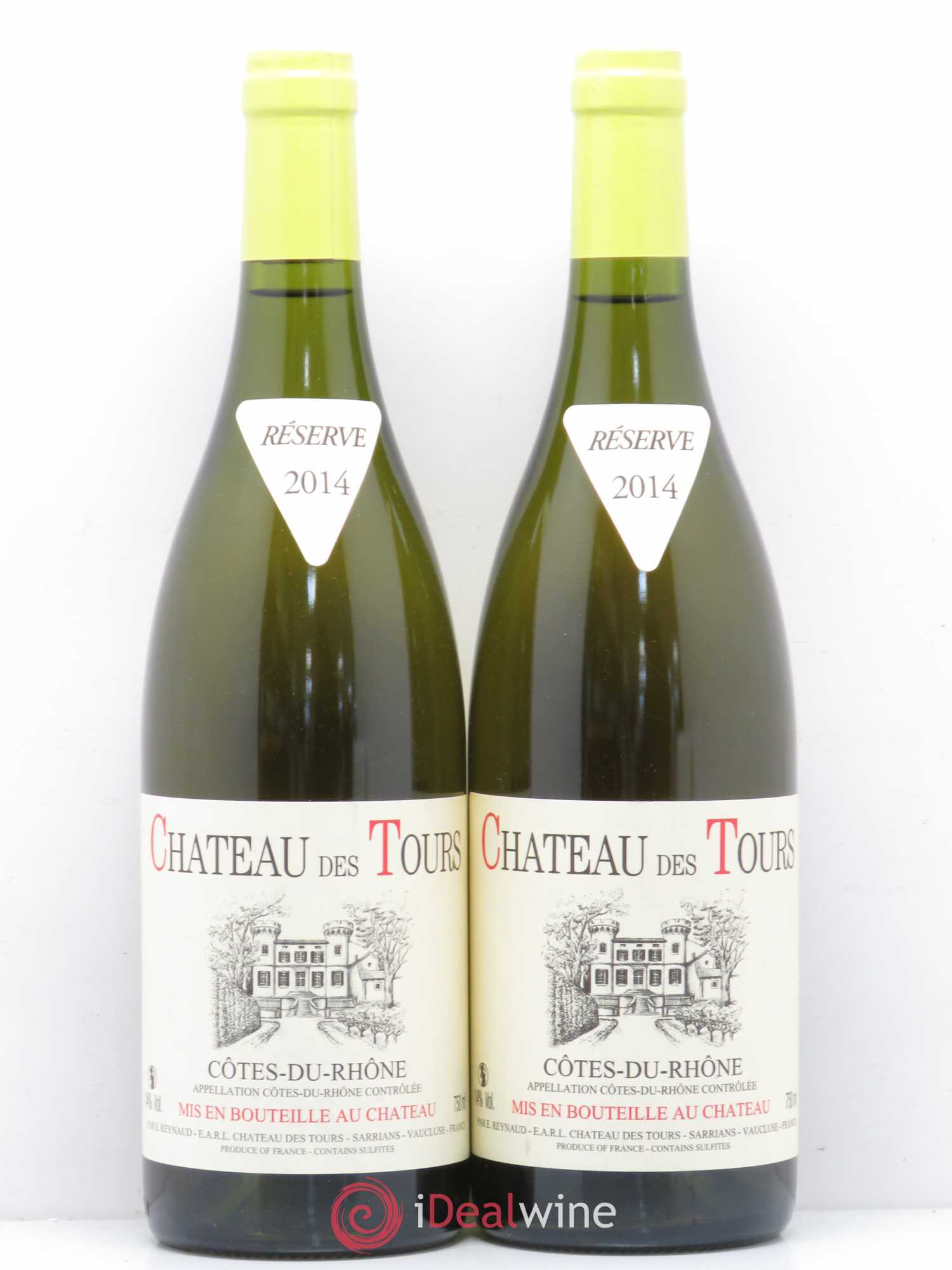 Côtes-du-Rhône Château des Tours Emmanuel Reynaud 2014 - Lot de 2 bouteilles - 0