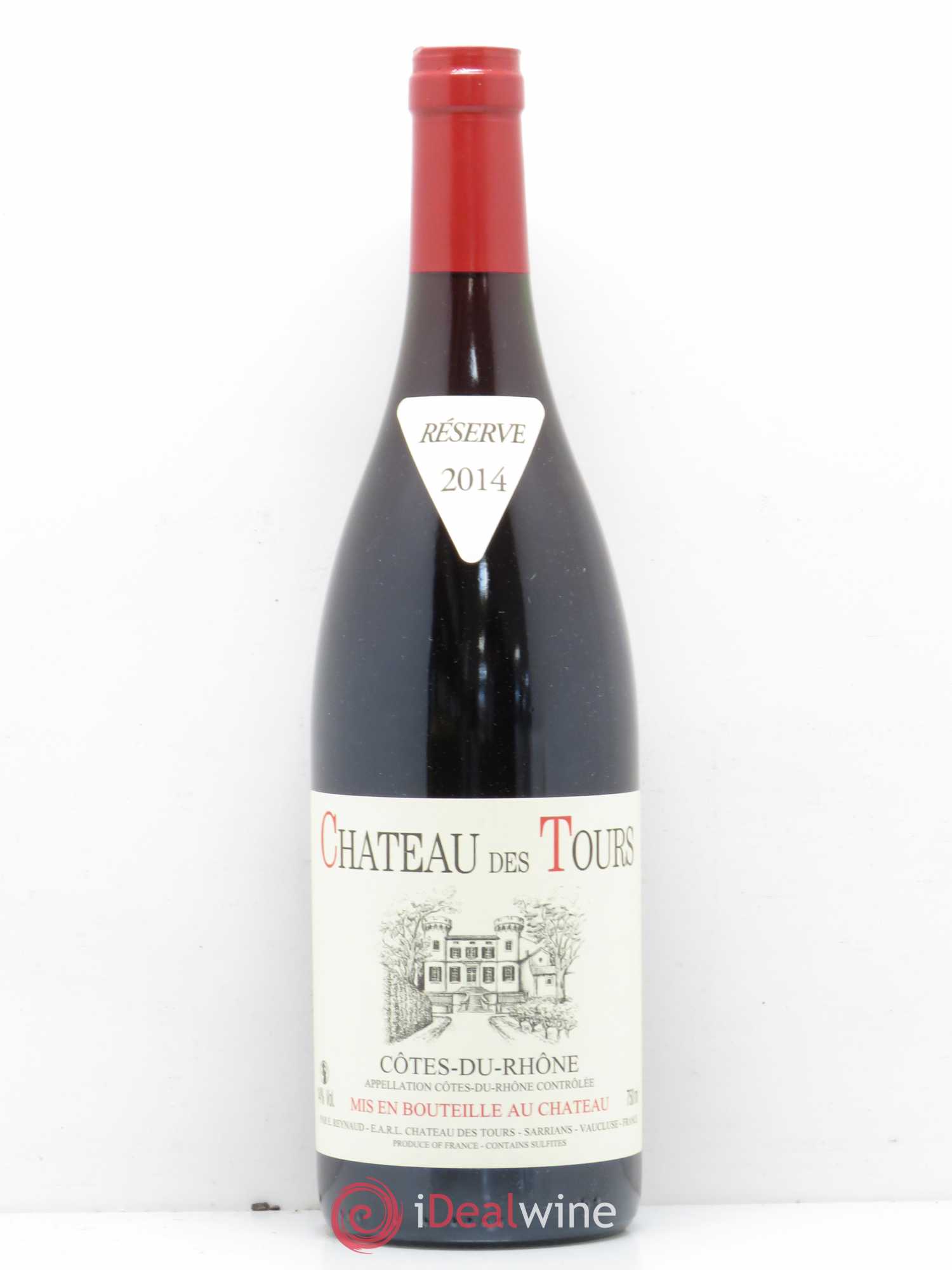 Vaucluse (Vin de Pays de Vaucluse) Domaine des Tours Emmanuel Reynaud 2014 - Lot de 1 bouteille - 0