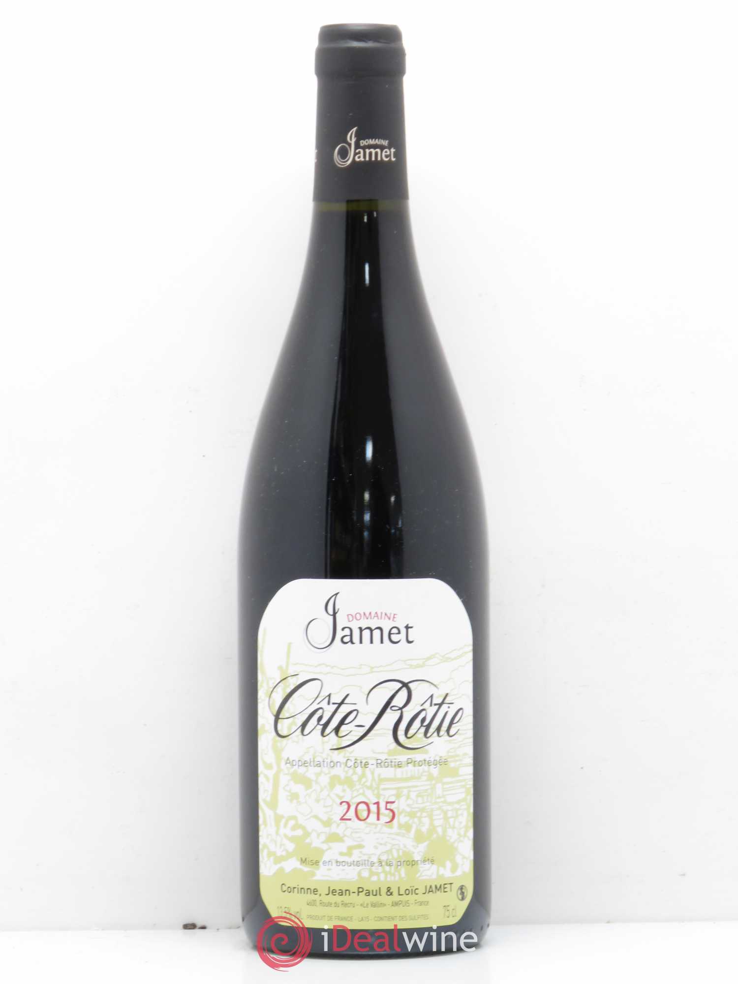 Côte-Rôtie Jamet (Domaine) 2015 - Lot de 1 bouteille - 0