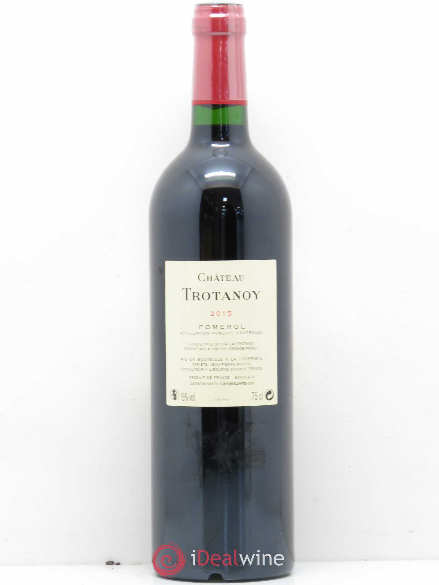 Château Trotanoy 2015 - Lot de 1 bouteille - 1