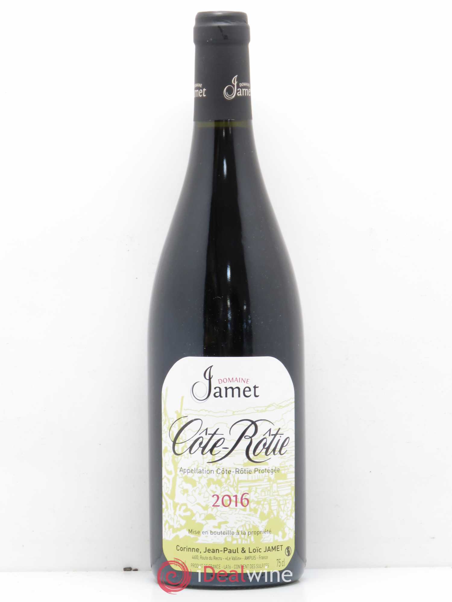 Côte-Rôtie Jamet (Domaine) 2016 - Lot de 1 bouteille - 0