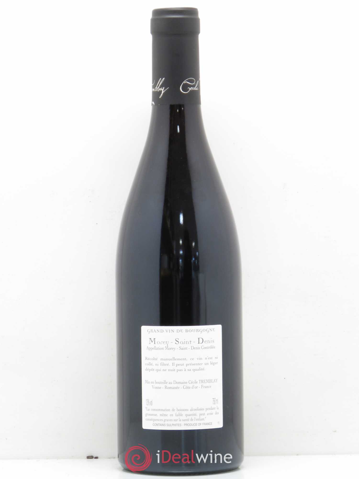 Morey-Saint-Denis Très Girard Cécile Tremblay 2016 - Lot de 1 bouteille - 1