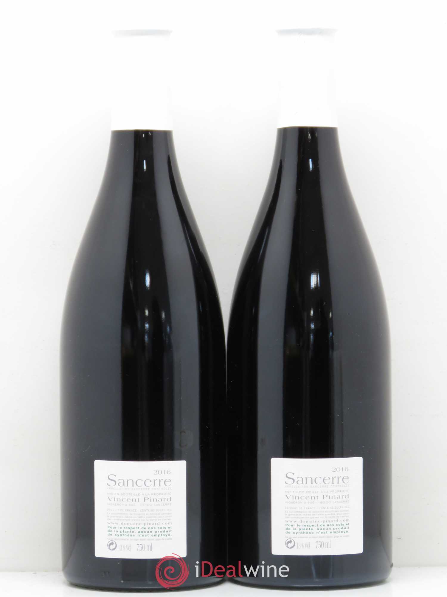 Sancerre Vendanges Entières Vincent Pinard 2016 - Lot de 2 bouteilles - 1
