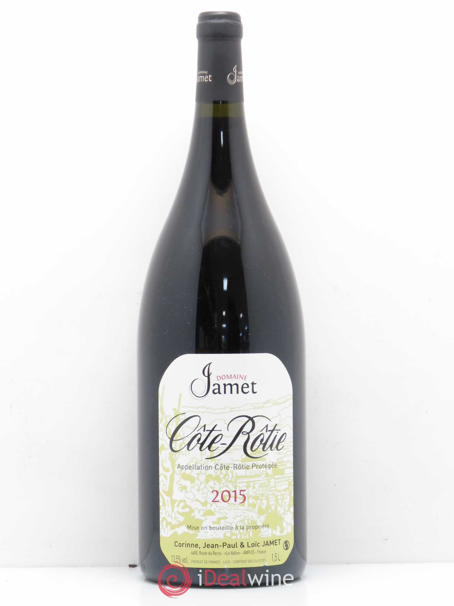 Côte-Rôtie Jamet (Domaine) 2015 - Lot de 1 magnum - 0