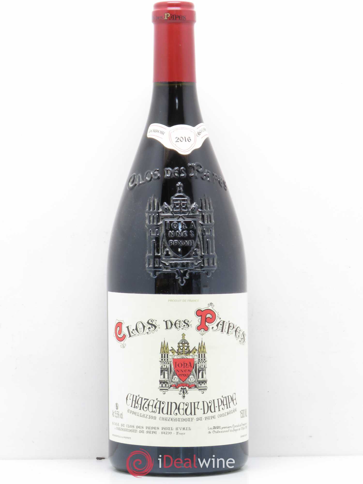 Châteauneuf-du-Pape Clos des Papes - Paul Avril 2016 - Lot de 1 magnum - 0