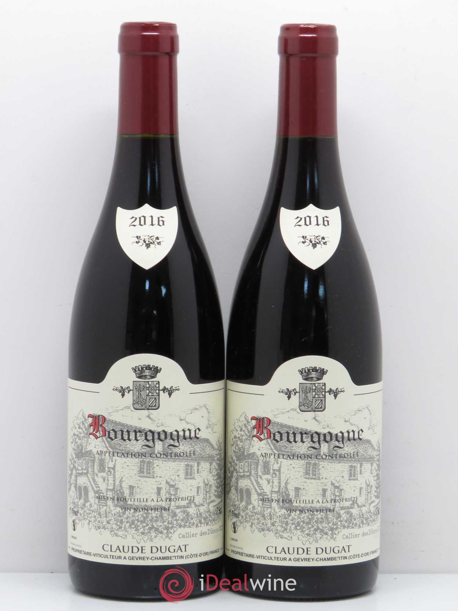 Bourgogne C. Dugat 2016 - Posten von 2 Flaschen - 0