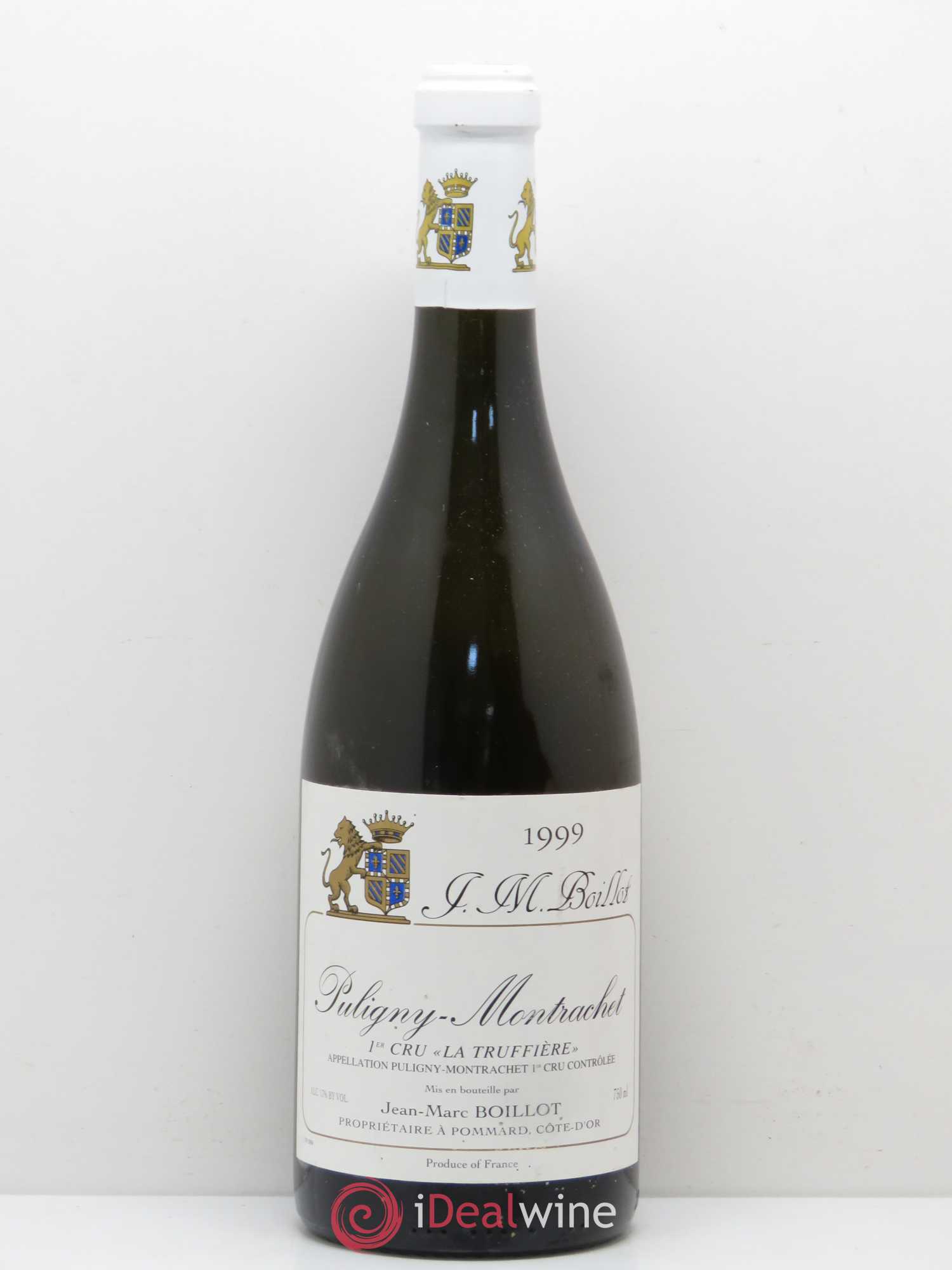 Puligny-Montrachet 1er Cru La Truffiere Jean-Marc Boillot 1999 - Posten von 1 Flasche - 0
