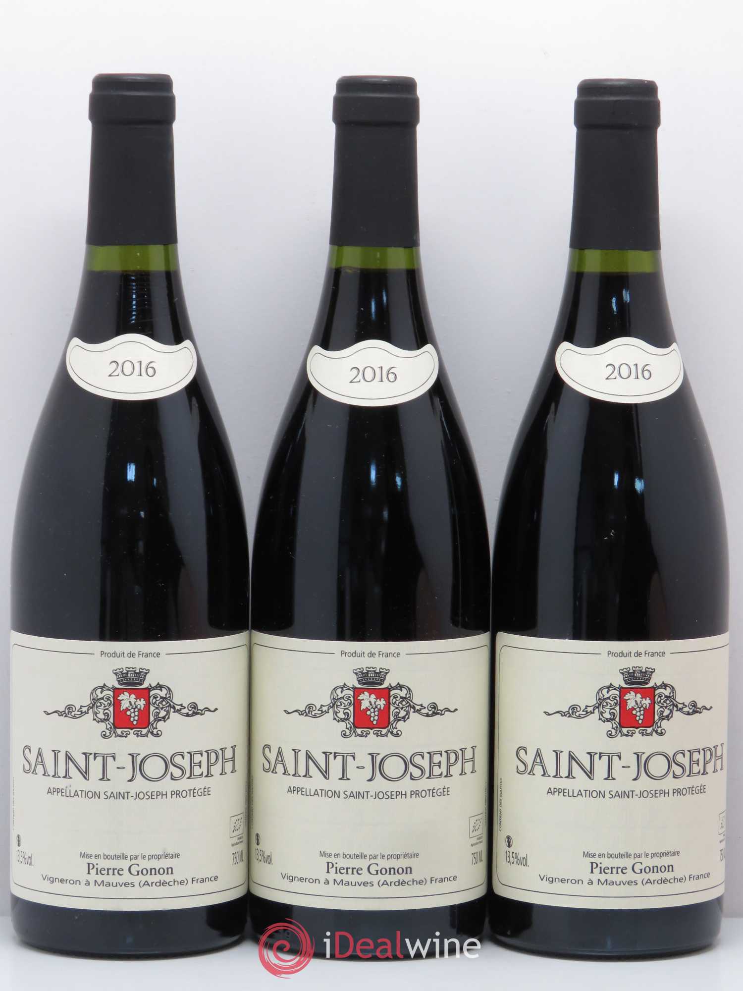 Saint-Joseph Gonon (Domaine) 2016 - Lot de 3 bouteilles - 0